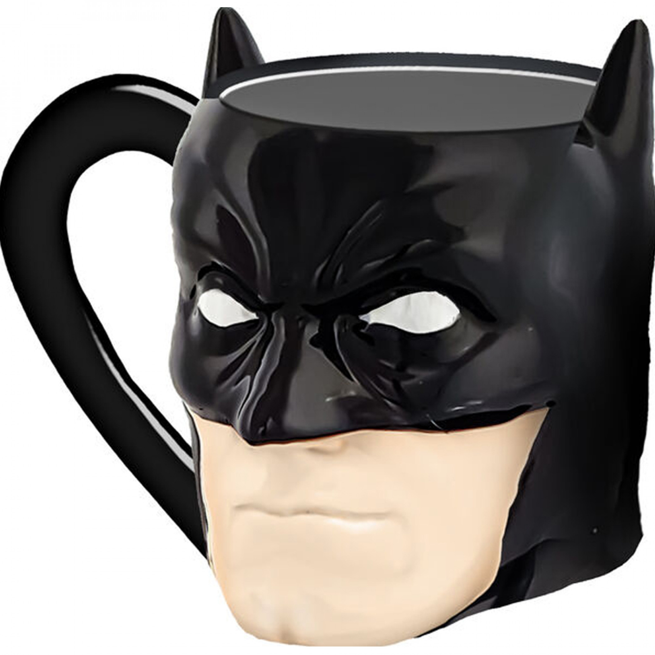 Batman Character Head Ceramic Coffee Mug, Multi-Color