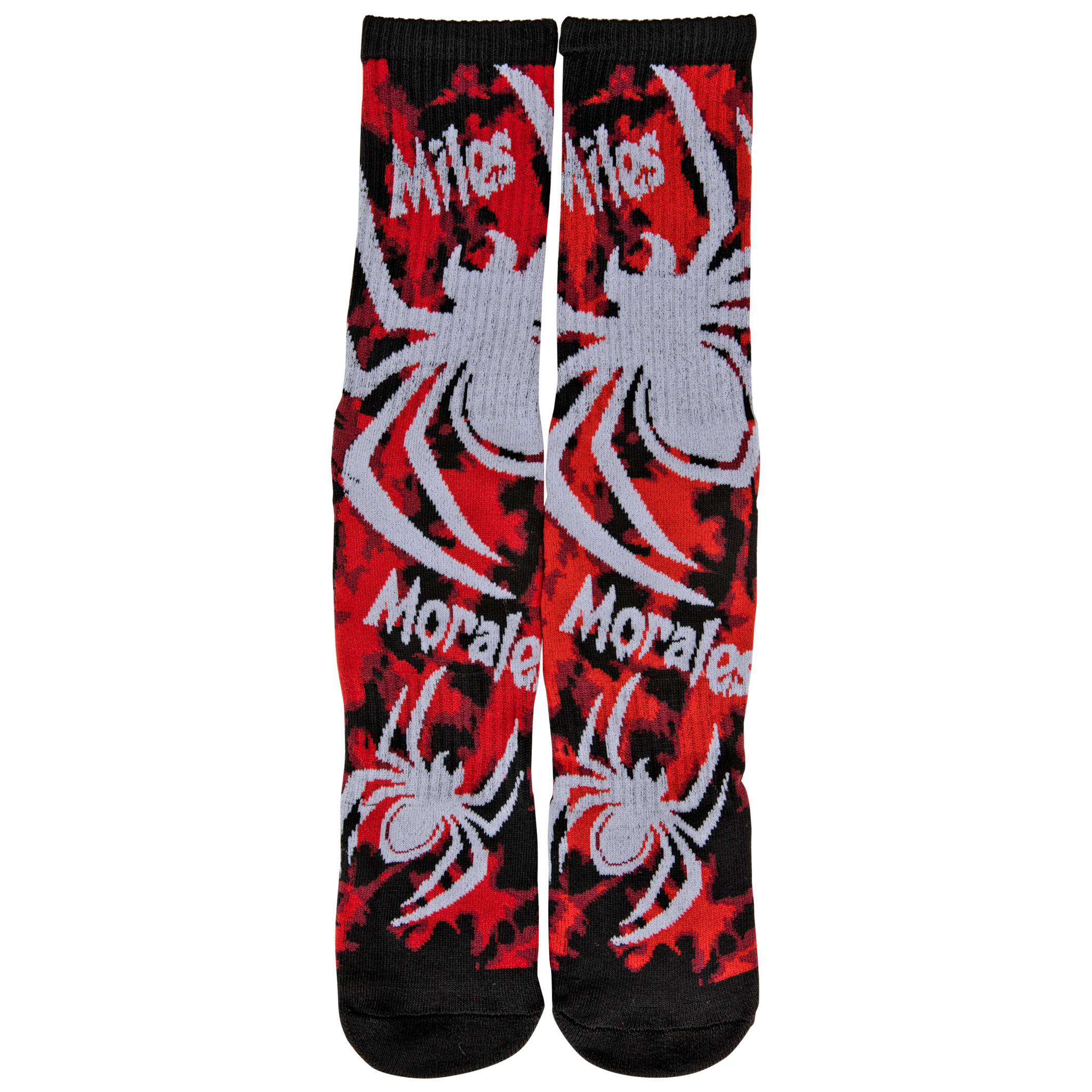Spider-Man Miles Morales Spiders Crew Socks, Multi-Color