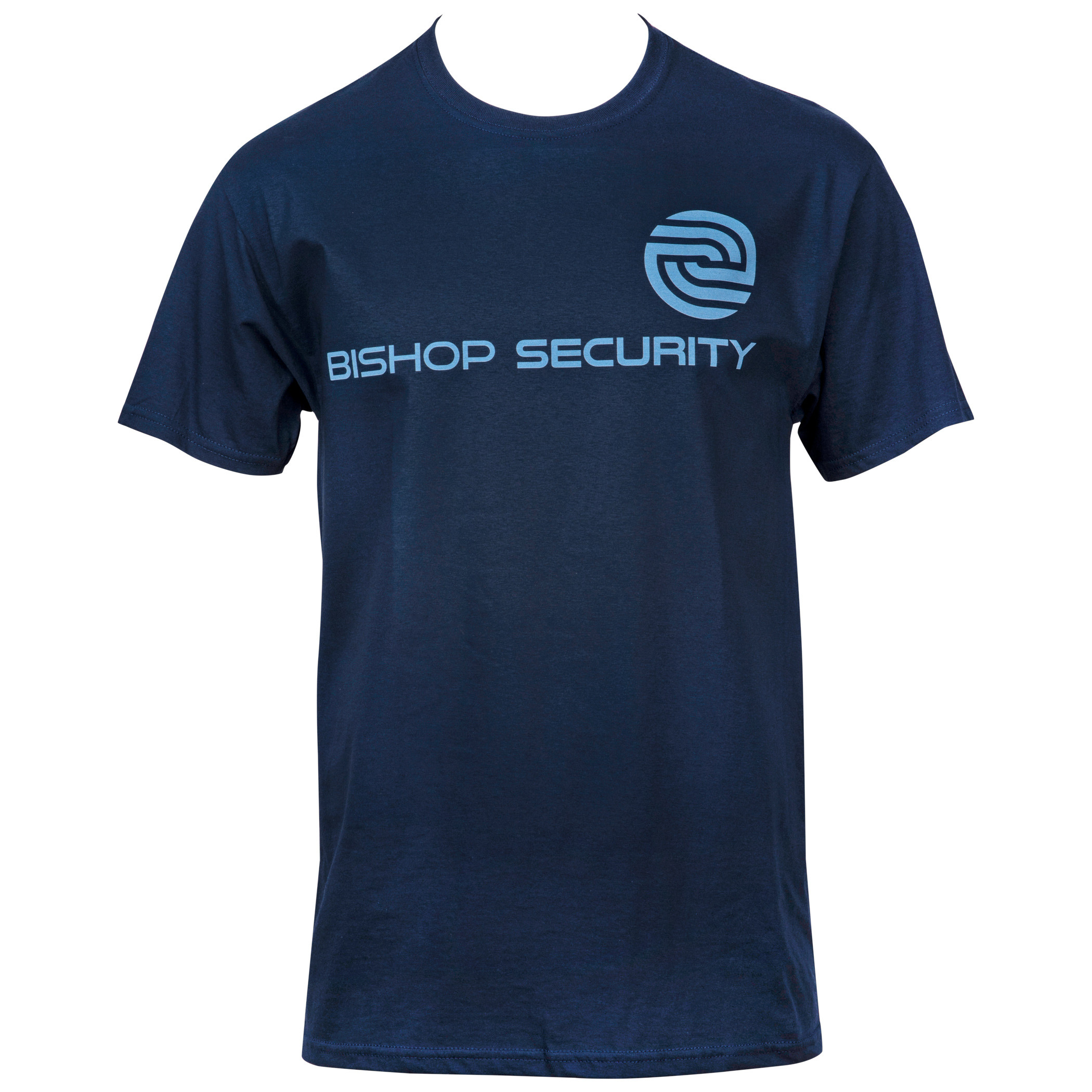 Marvel Studios Hawkeye Series Bishop Security T-Shirt, Blue