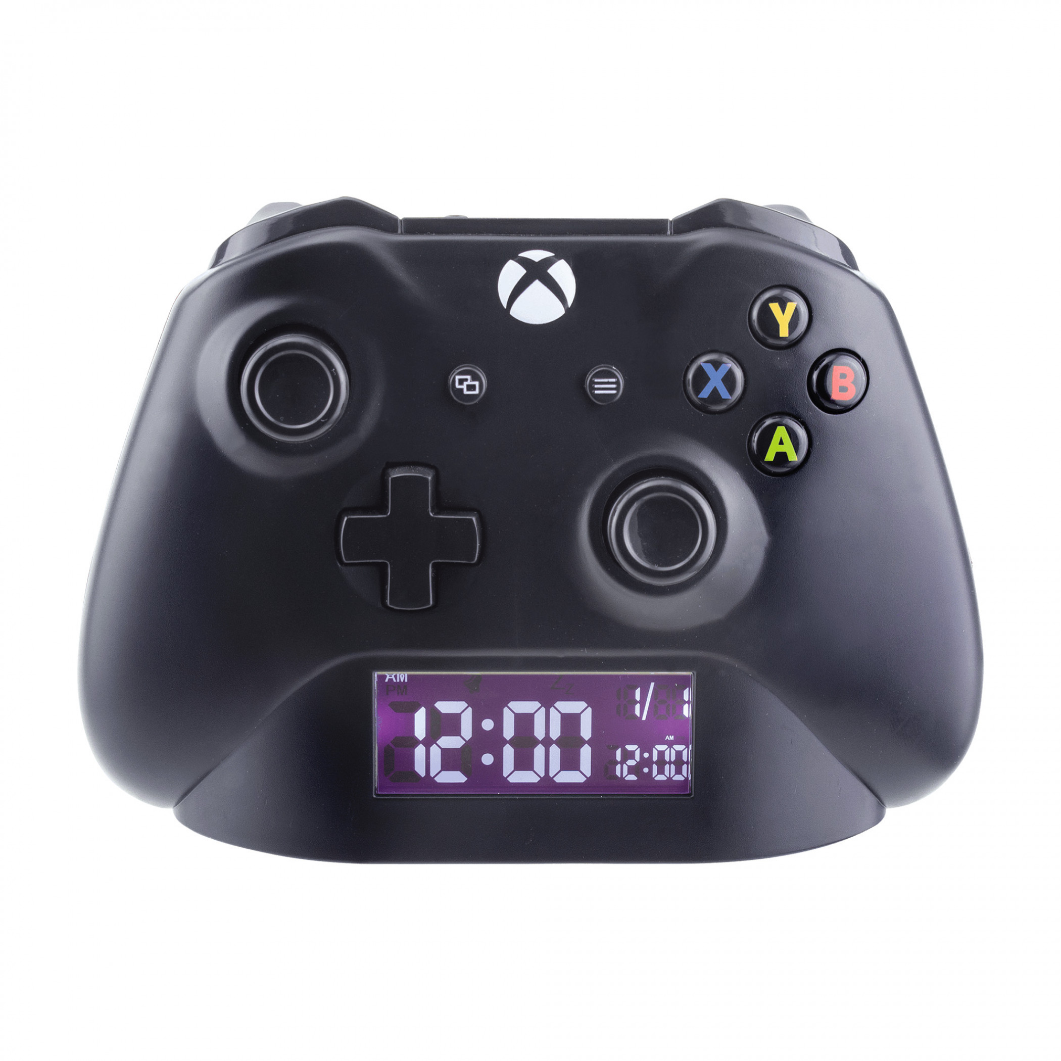 XBOX One Controller Shaped Digital Alarm Clock, Black