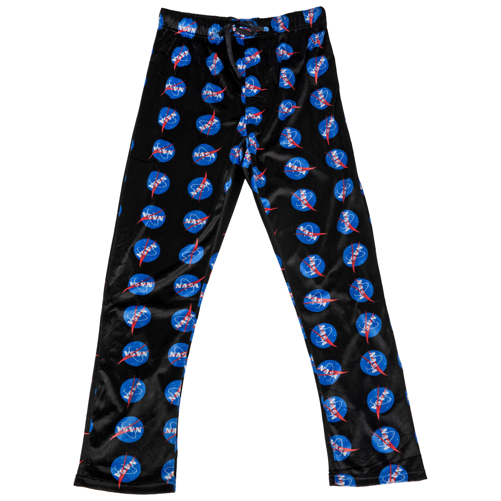 NASA Womens' Space Logo Icon Sleep Pajama Pants Loungewear (Small) Grey