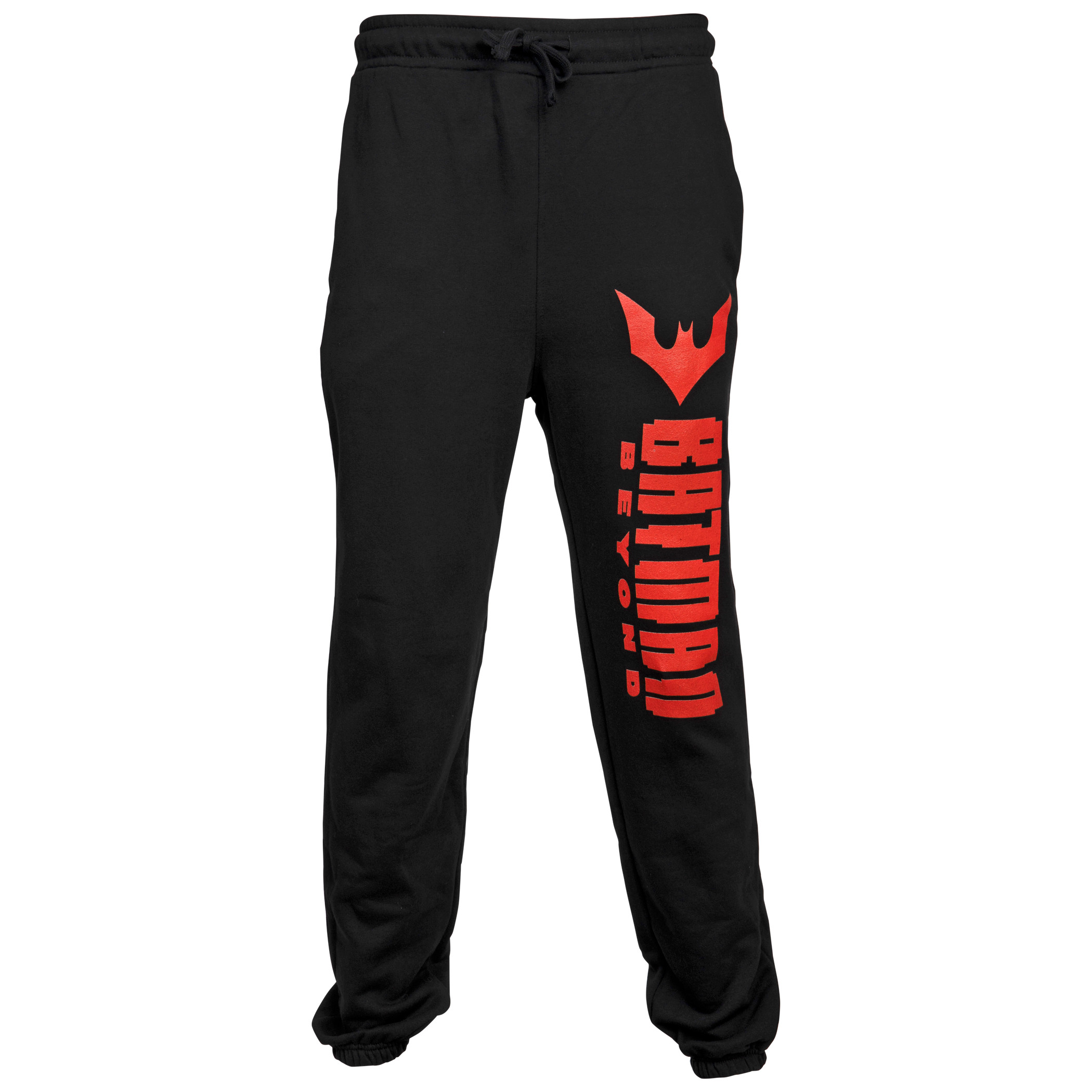 Batman Beyond Symbol and Text Joggers, Black