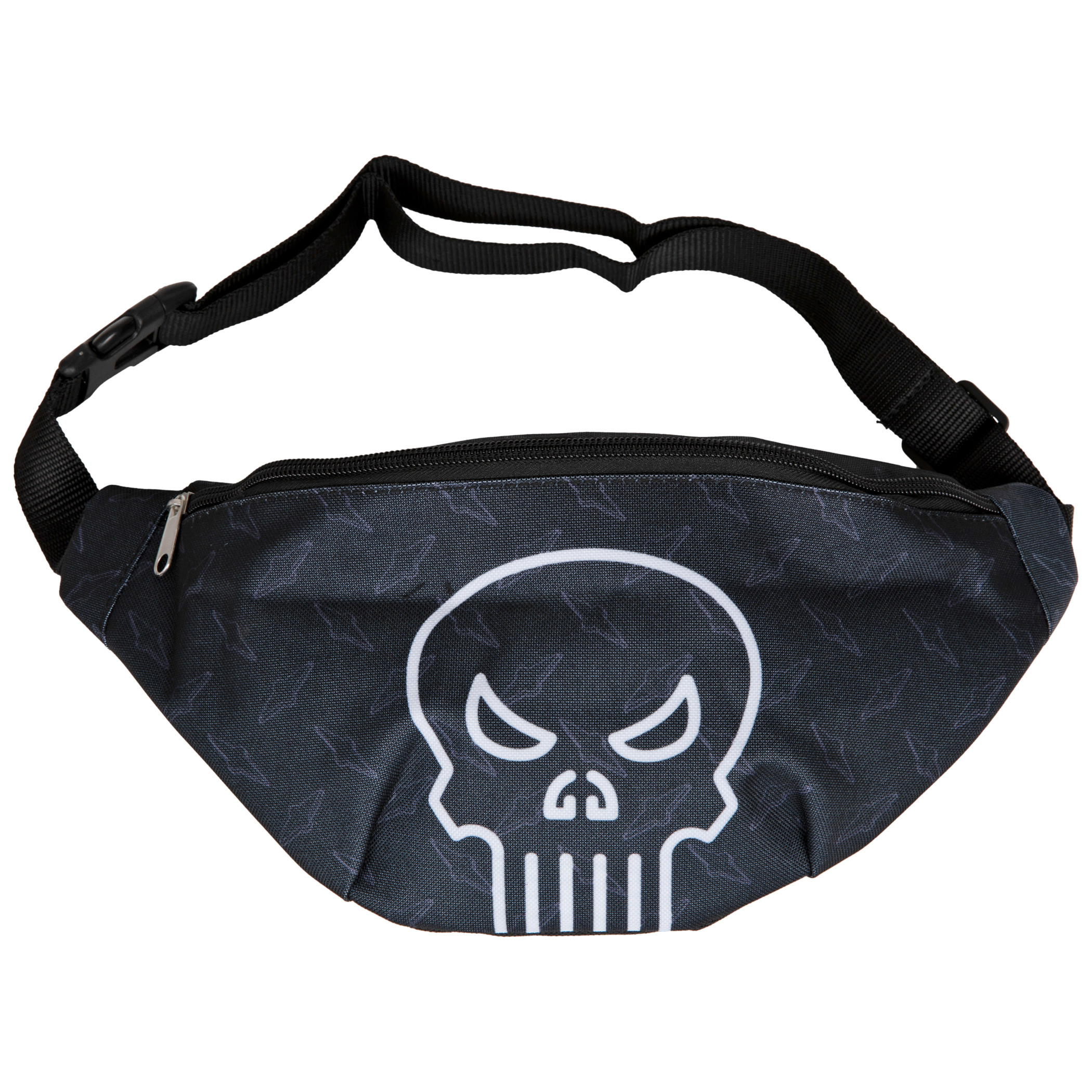 Marvel Studios The Punisher Symbol Fanny Pack, Black