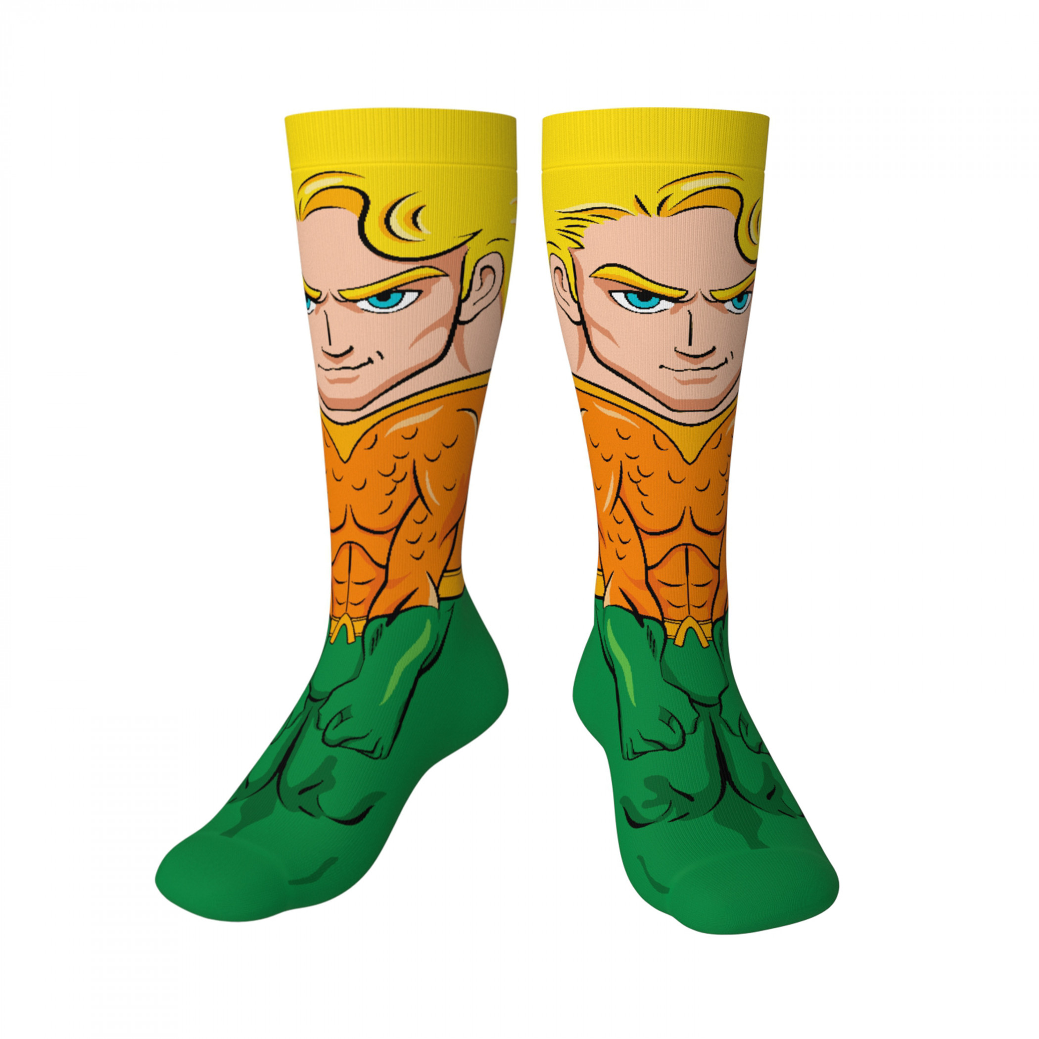 Aquaman Crossover Crew Socks, Multi-Color