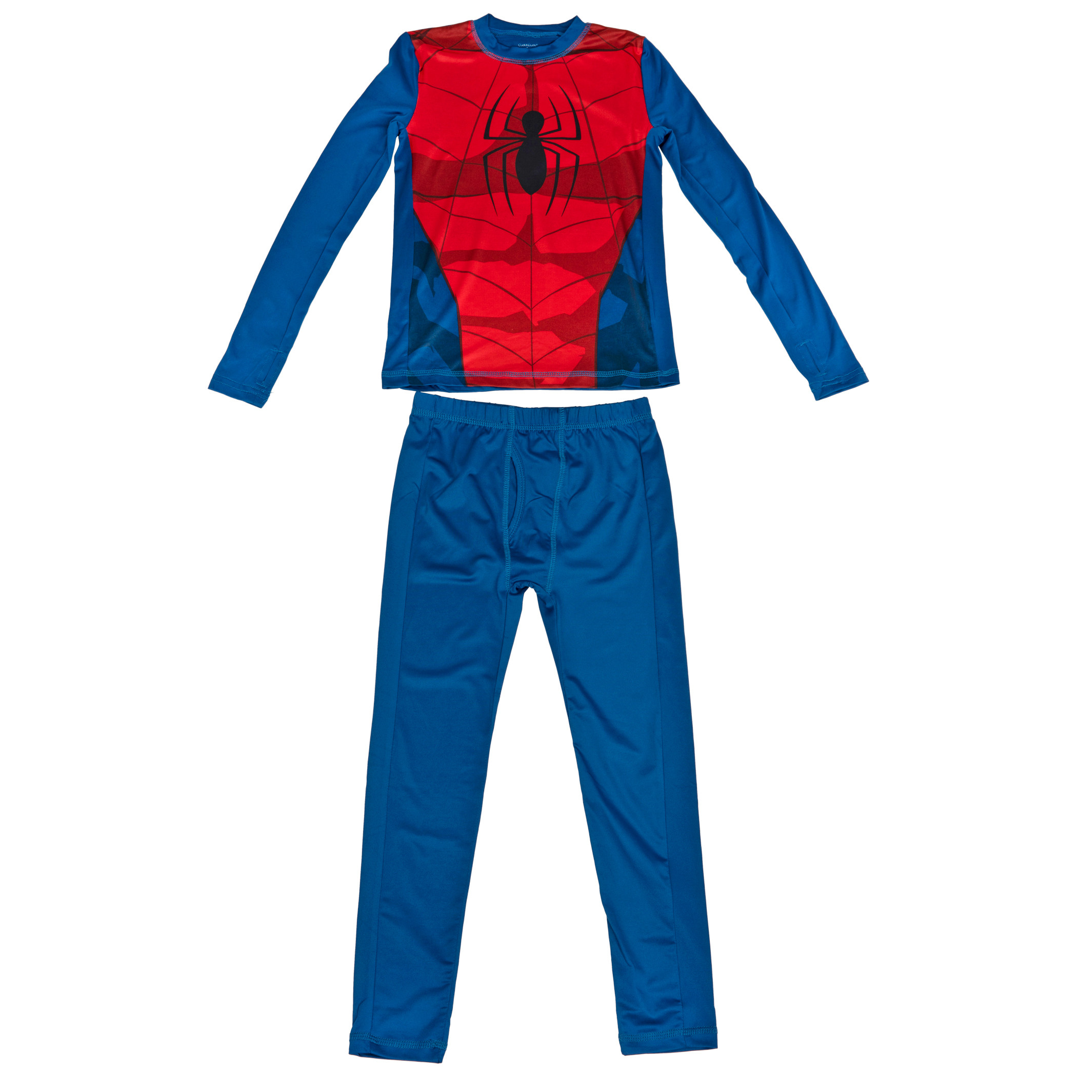 Spider-Man Costume Youth 2-Piece Pajama Set, Blue