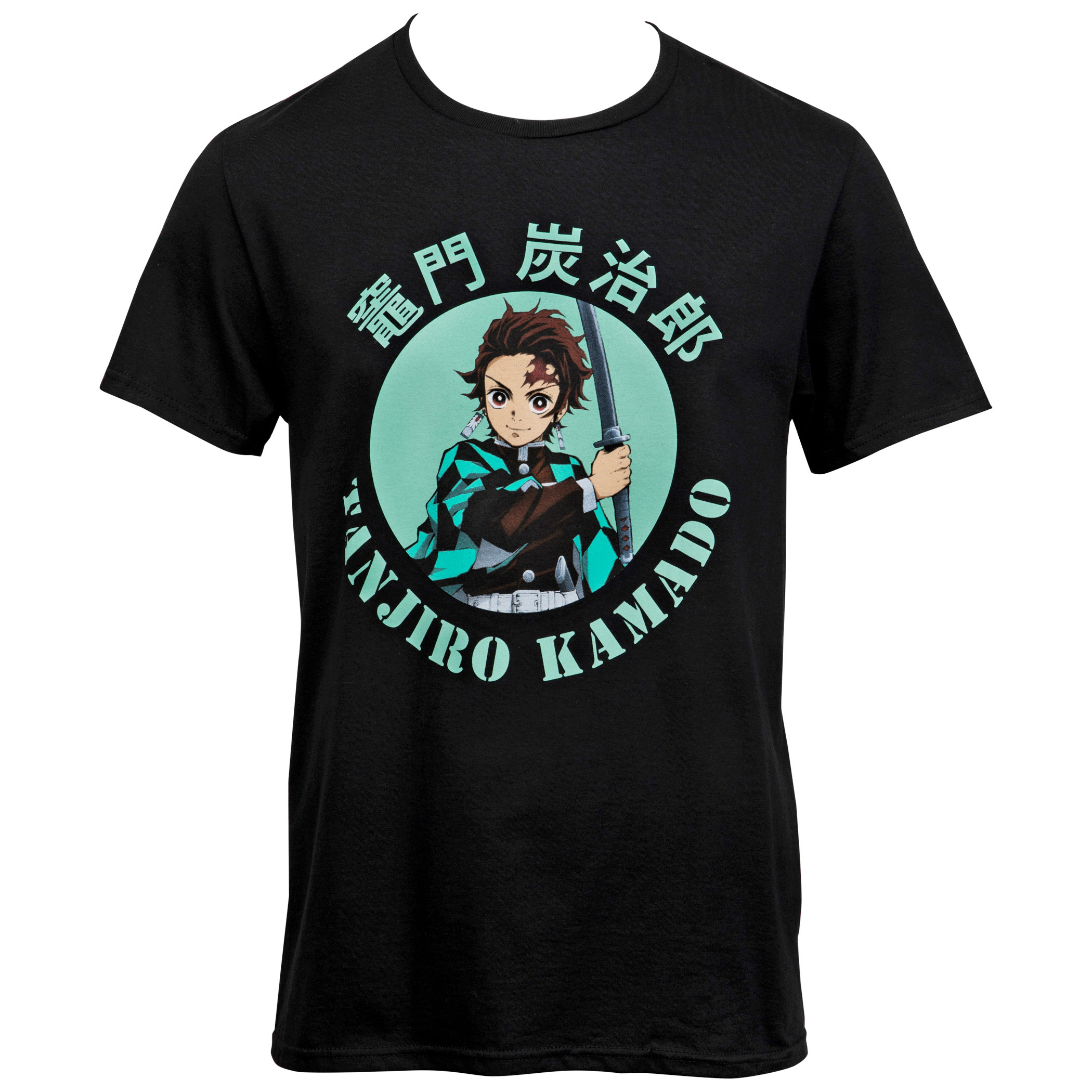 Demon Slayer Kamado Tanjio Character Profile Unisex T-Shirt, Black