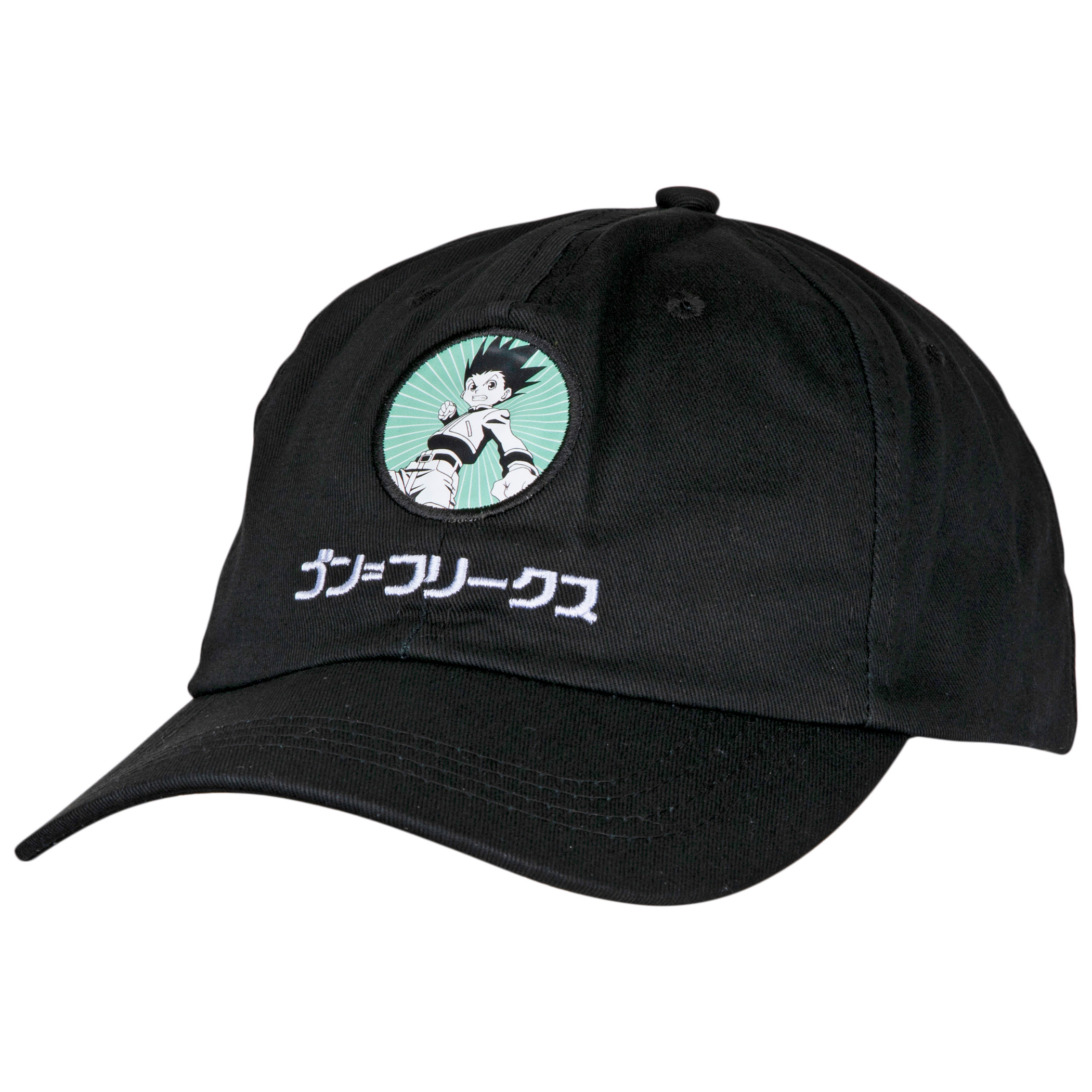 Hunter X Hunter Gon Freecss Character w/ Katakana Name Dad Cap, Multi-Color
