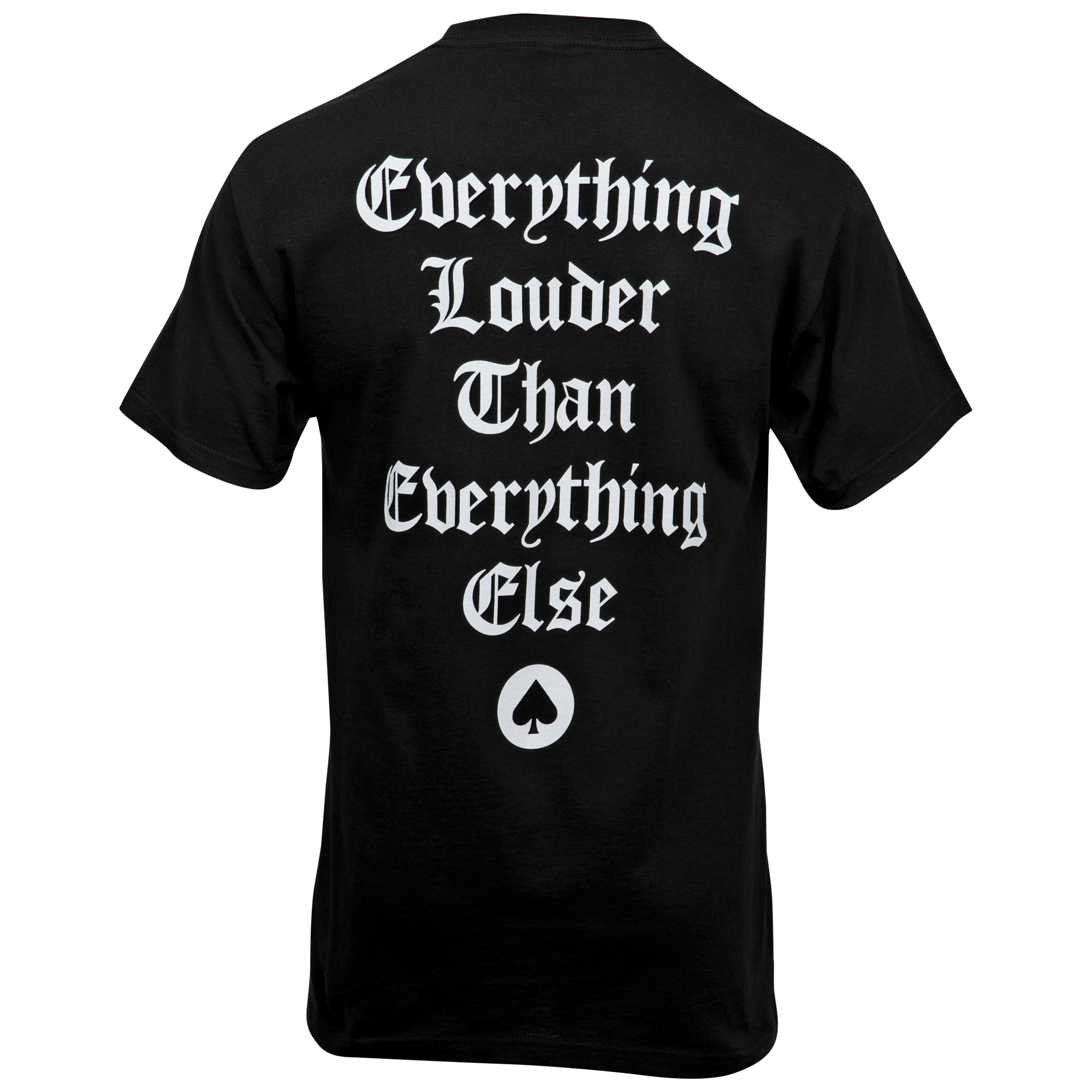 Motorhead England Louder Than Everything Else Front and Back TShirt