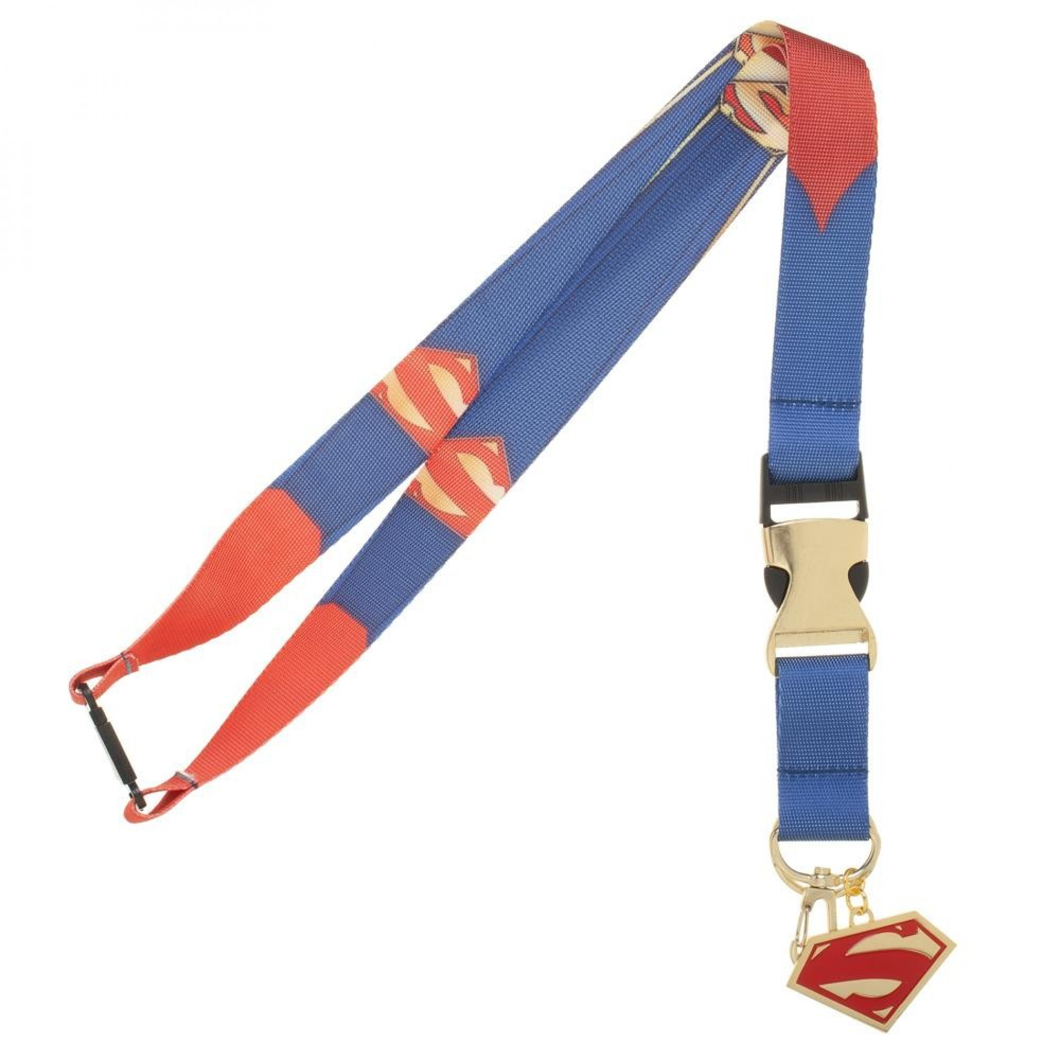 Superman Suit-Up Lanyard, Blue