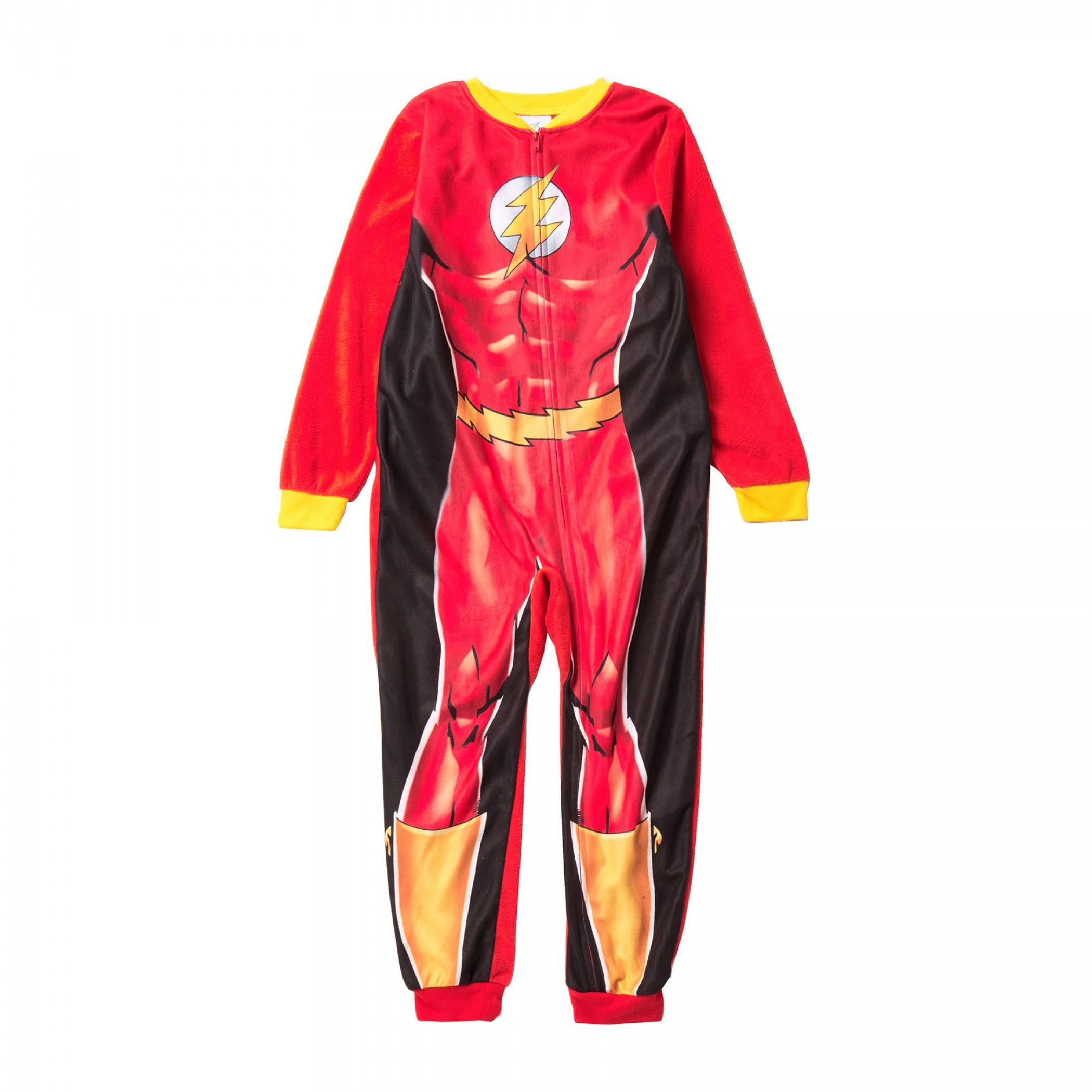 Flash Costume Kids Union Suit, Red