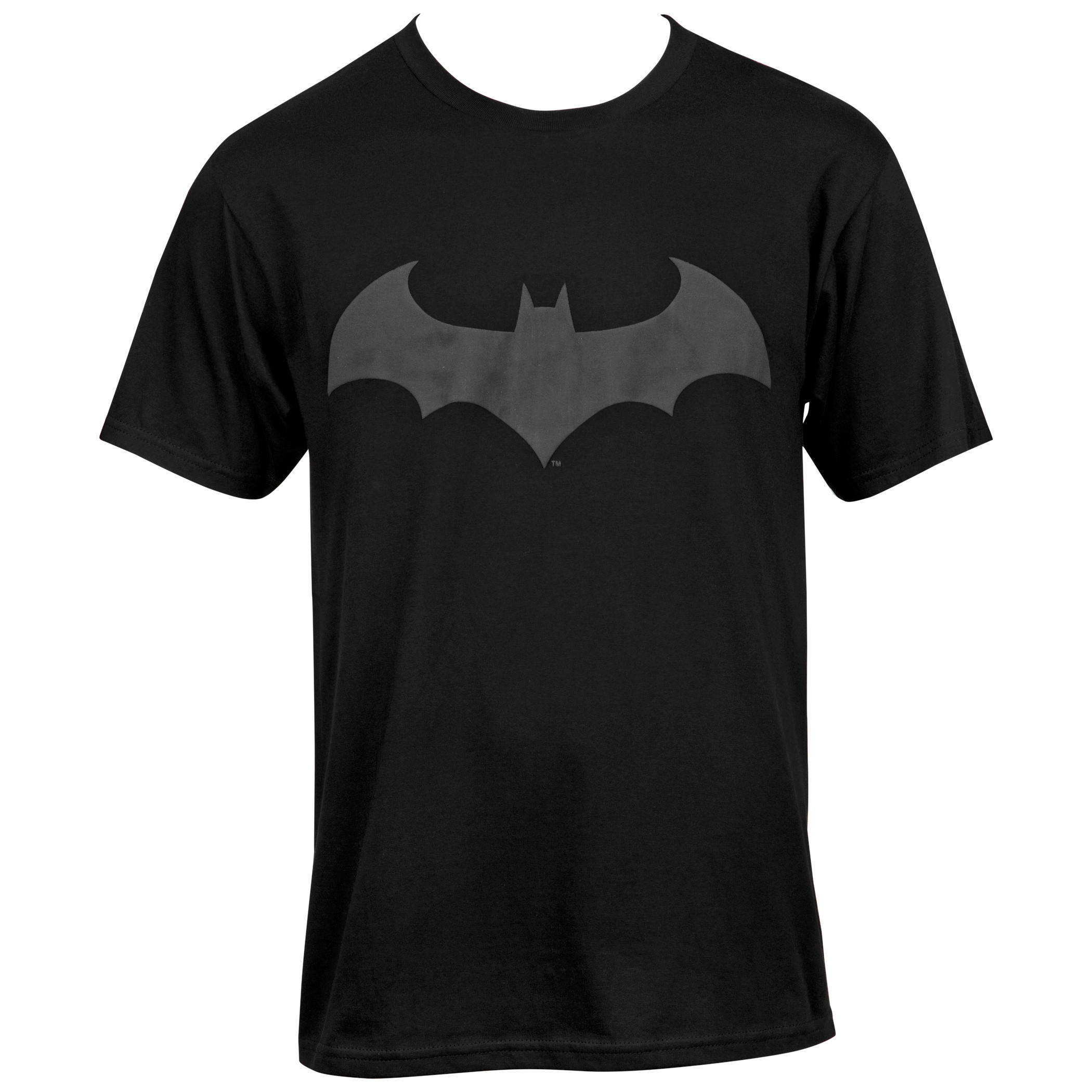 DC Comics Batman Fading Bat Symbol T-Shirt, Black