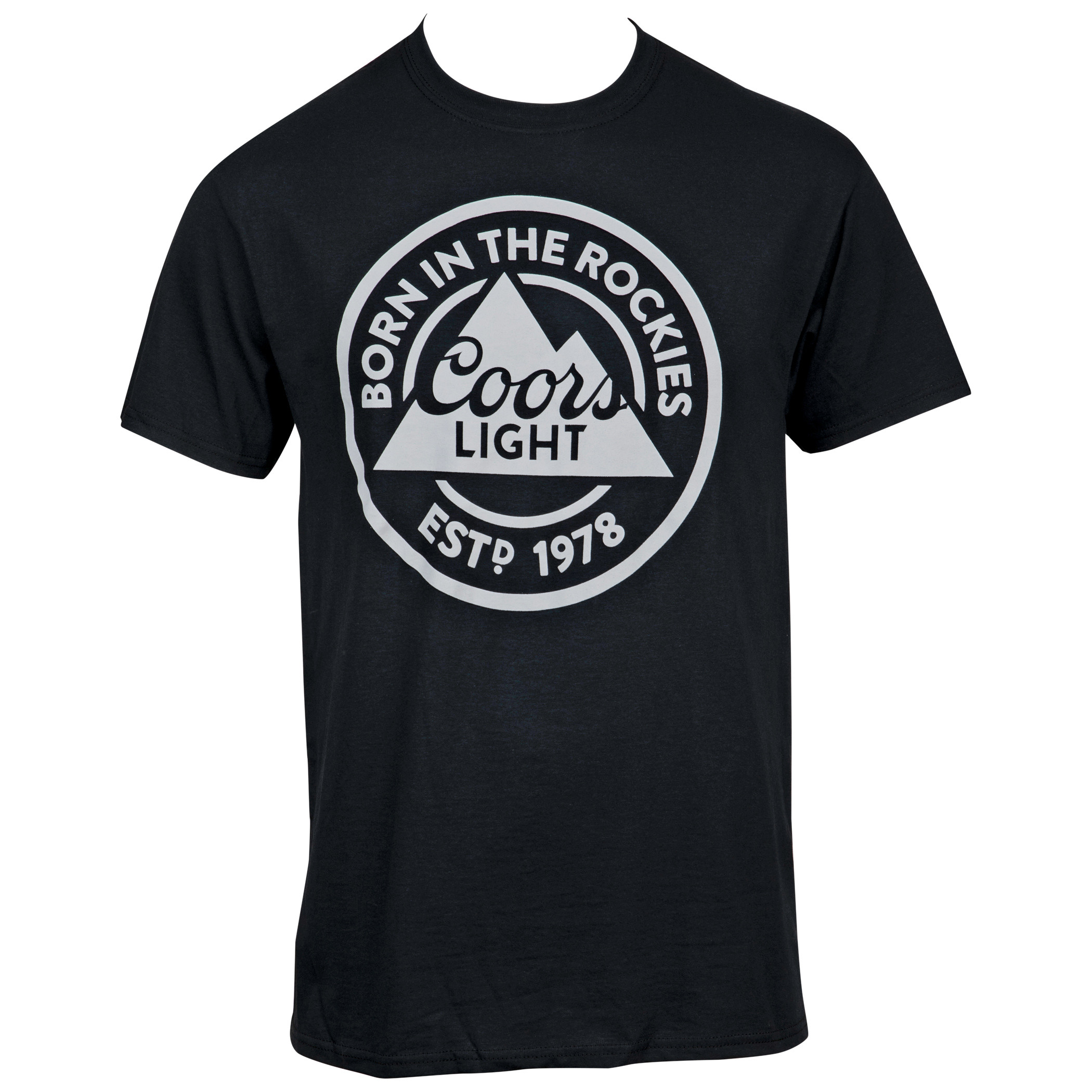 Coors Light Logo Est. 1978 Born in the Rockies TShirt