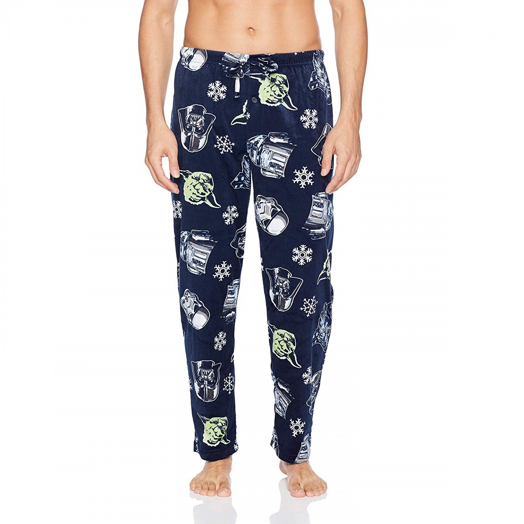 Star Wars Fair Isle Sueded Fleece Sleep Pants, Blue