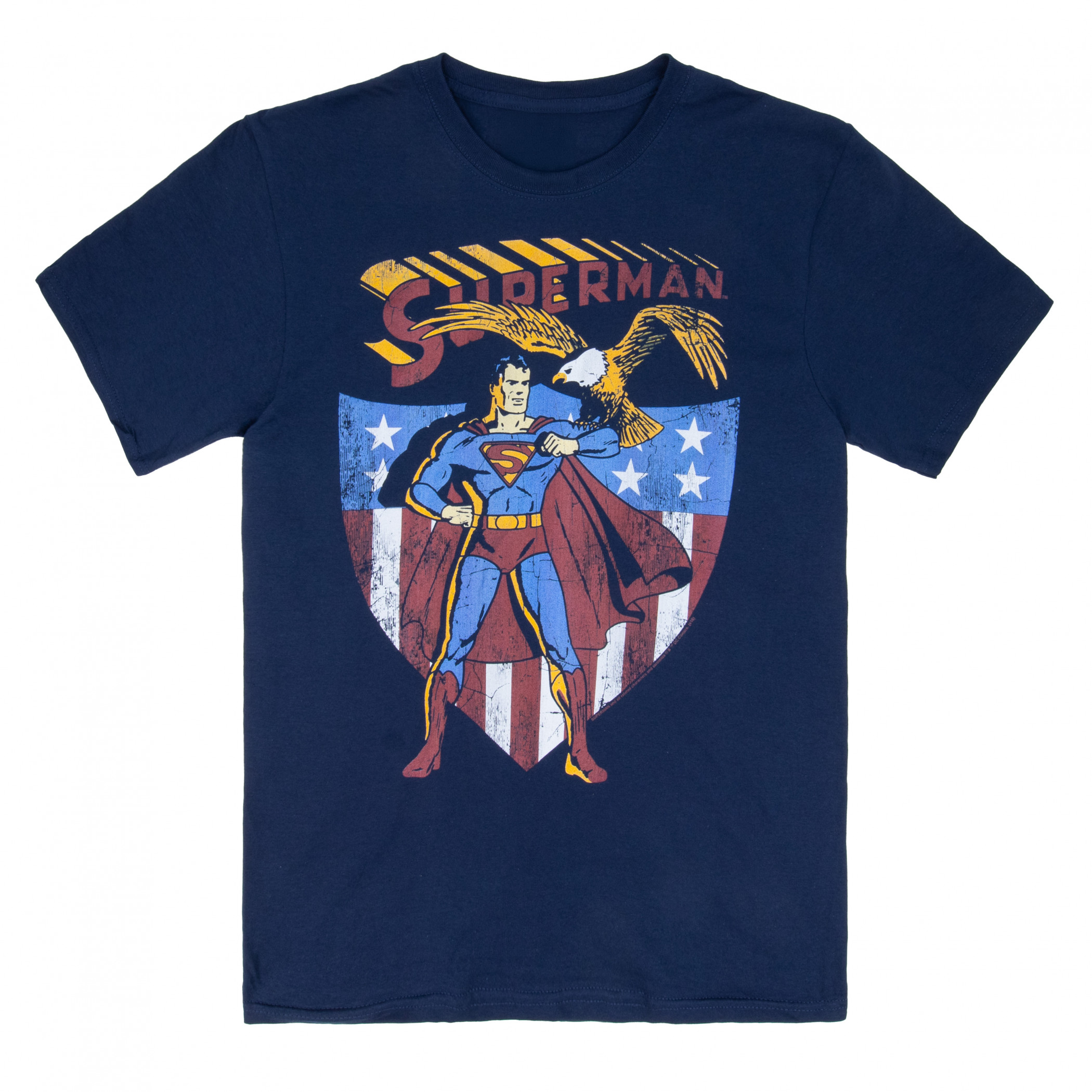 Superman Shield T-Shirt, Blue