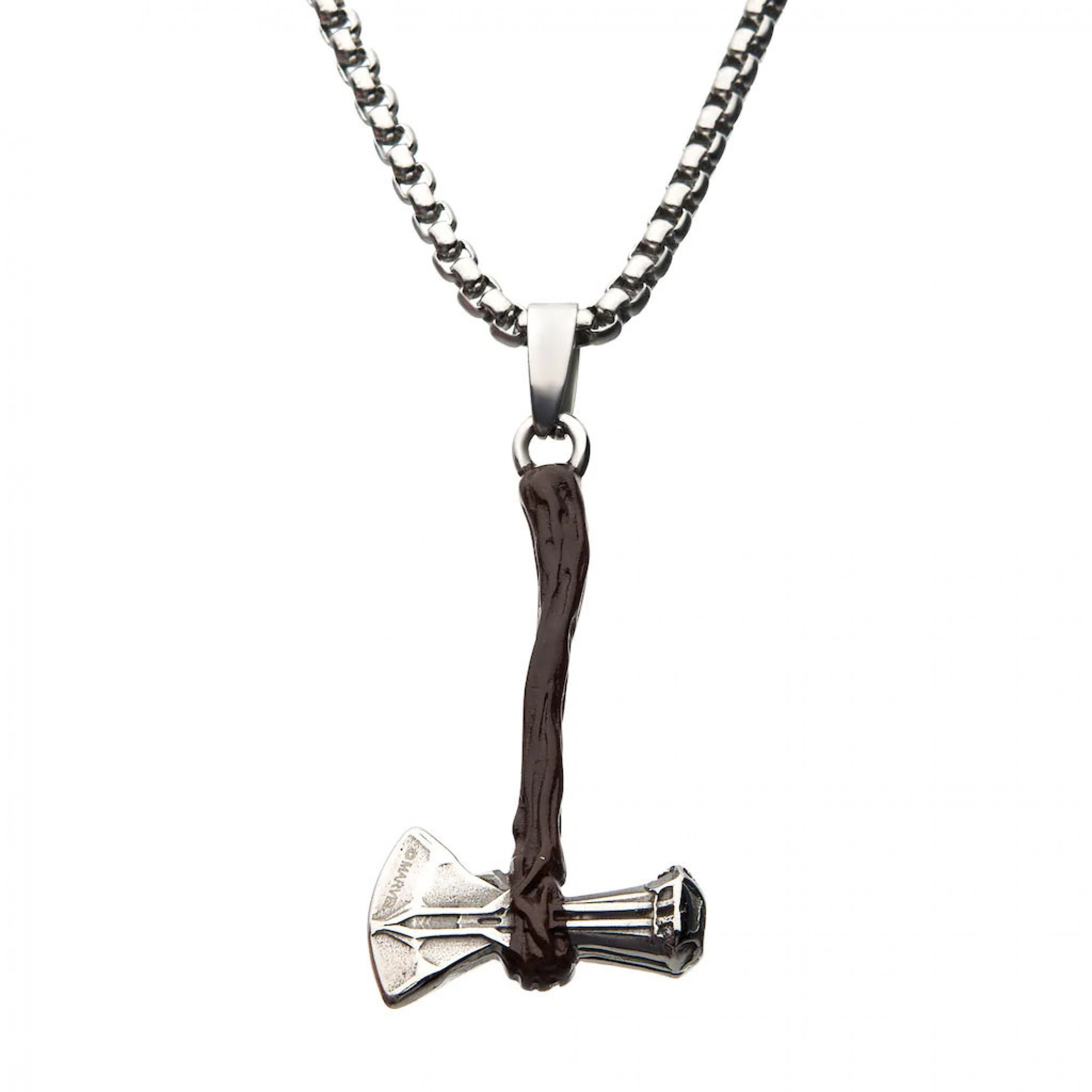 Stormbreaker Steel Necklace, Silver