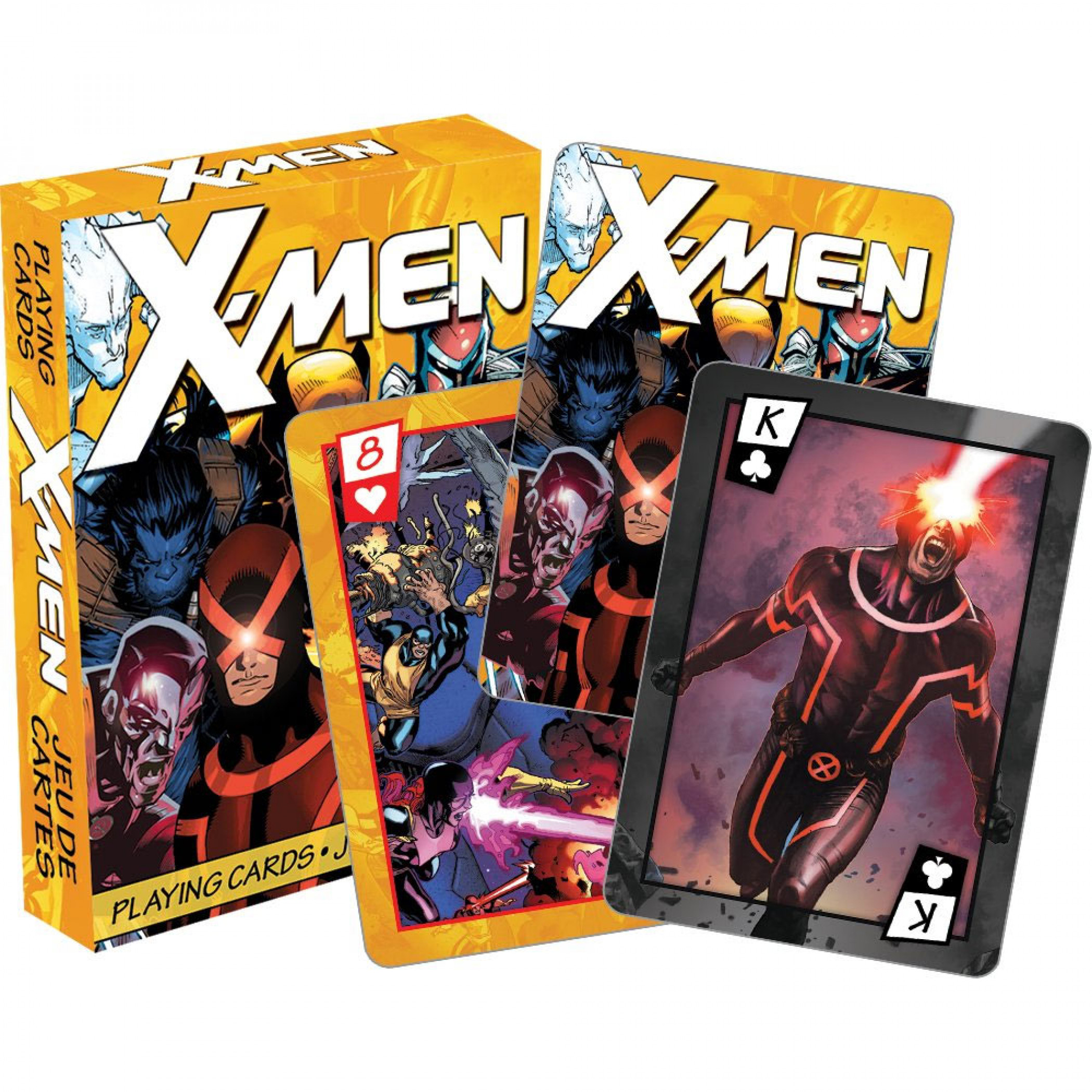 Marvel Comics X-Men Playing Cards, Yellow