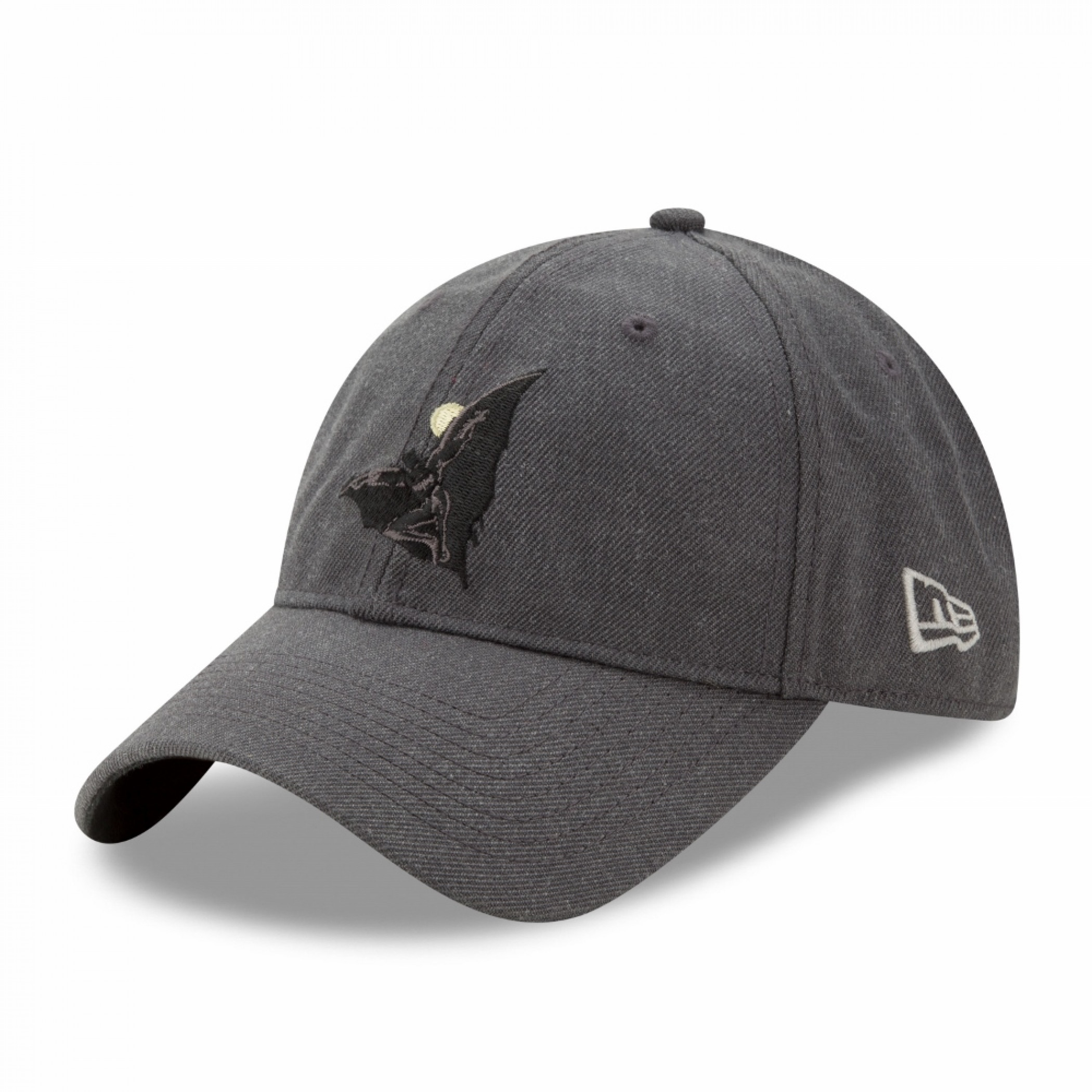 Batman Swinging New Era 9Twenty Adjustable Dad Hat, Grey