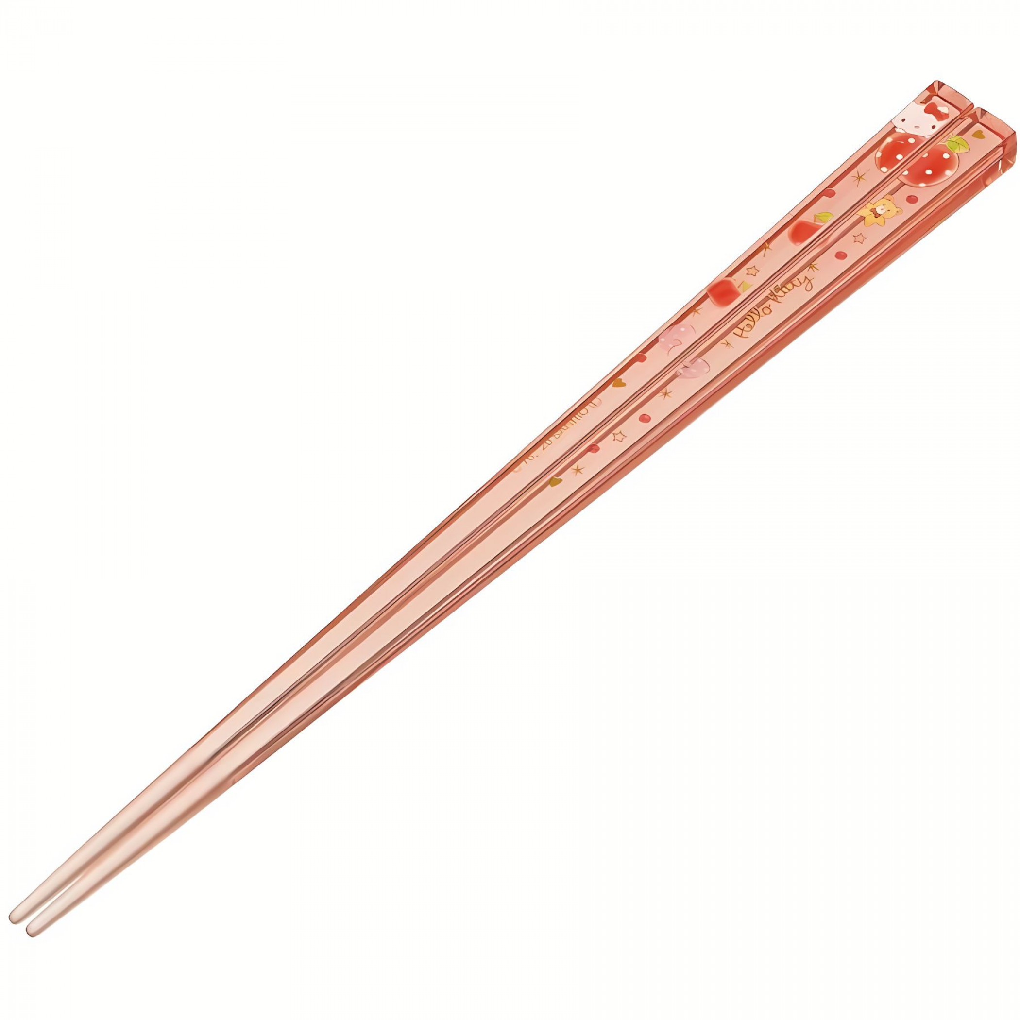 Hello Kitty Strawberry Acrylic Chopsticks, Pink