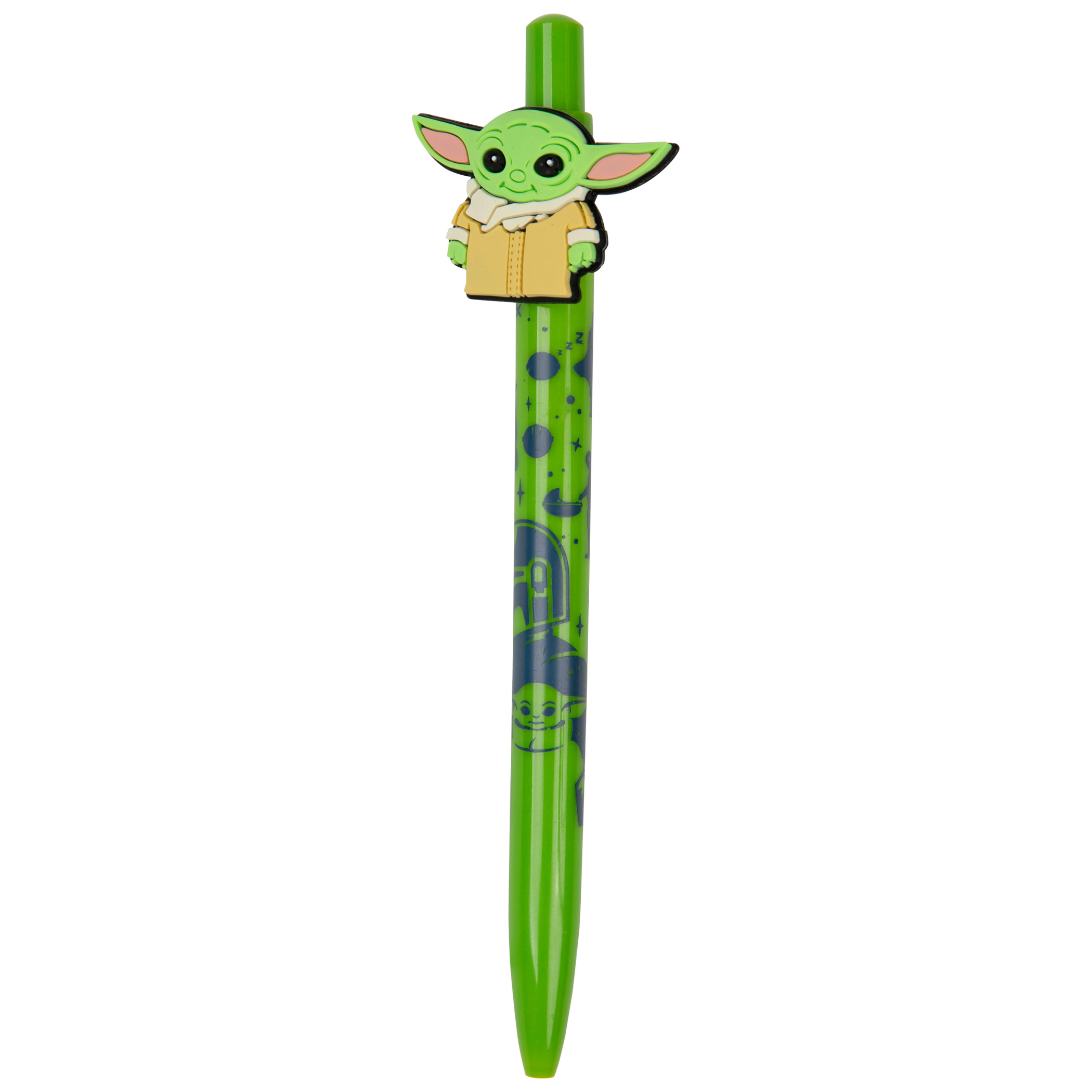 Star Wars The Mandalorian The Child Grogu Soft Touch Ball Point Pen, Multi-Color