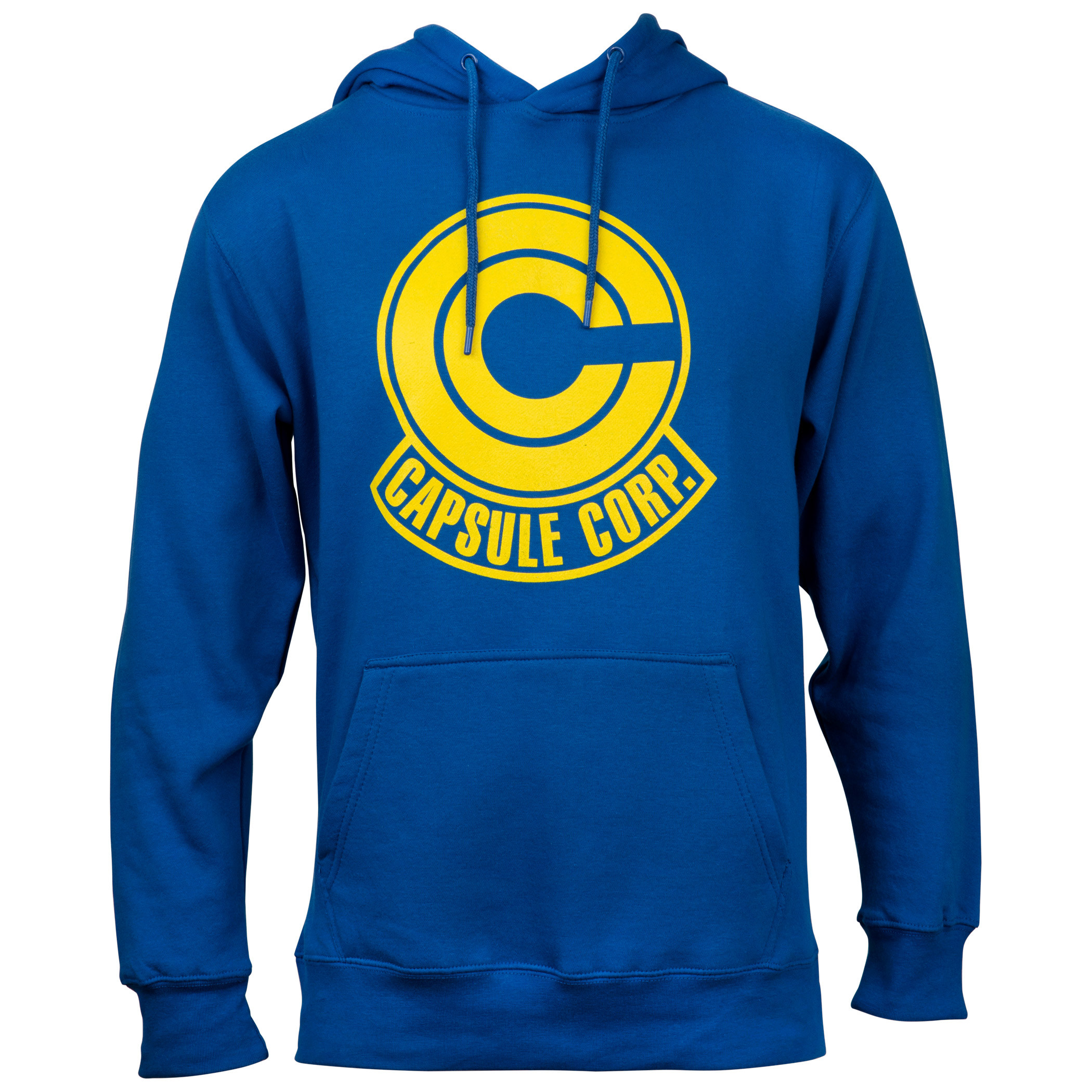 Dragon Ball Z Capsule Corp. Pullover Hoodie, Blue