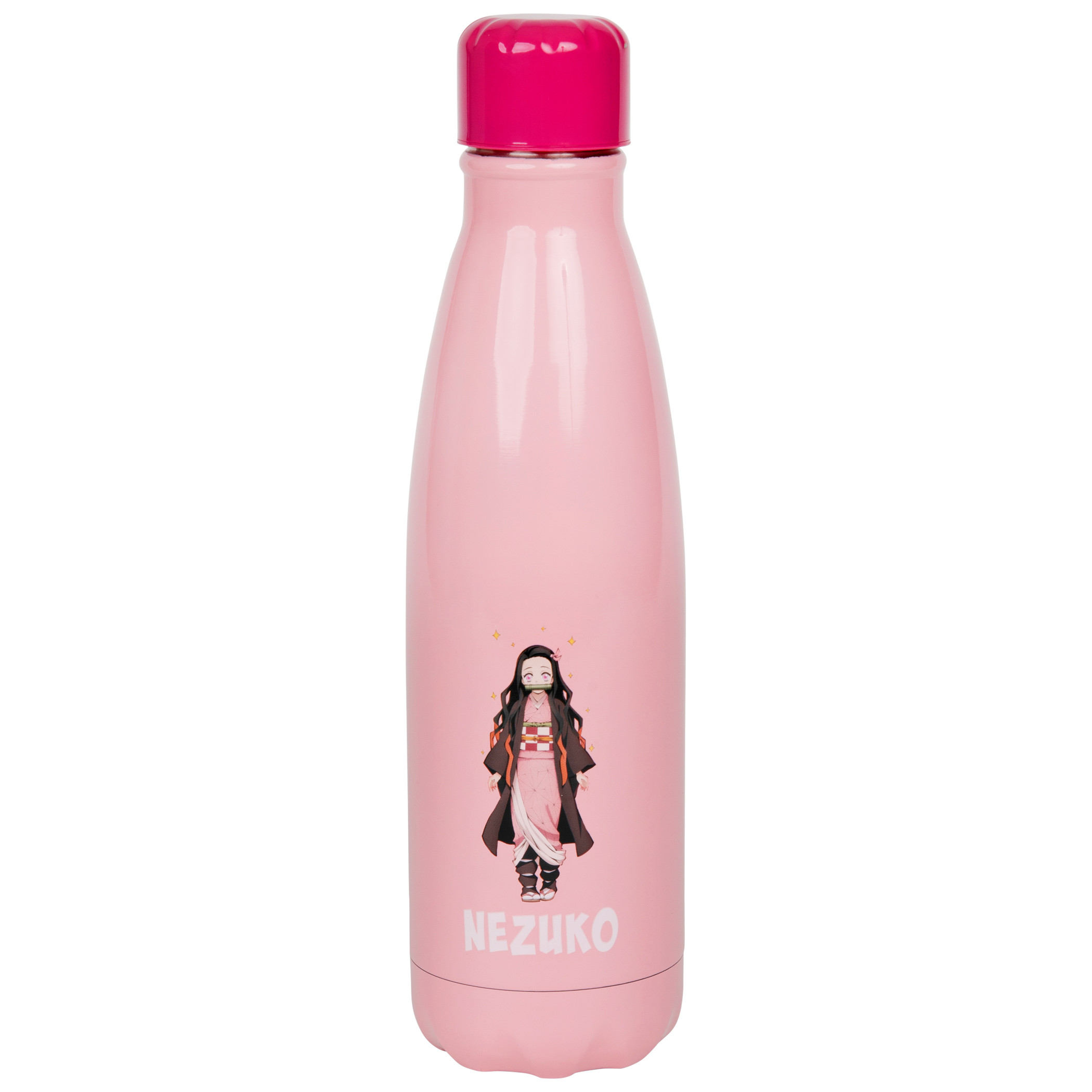 Demon Slayer Nezuko Vacuum Insulated Thermal Water Bottle, Pink