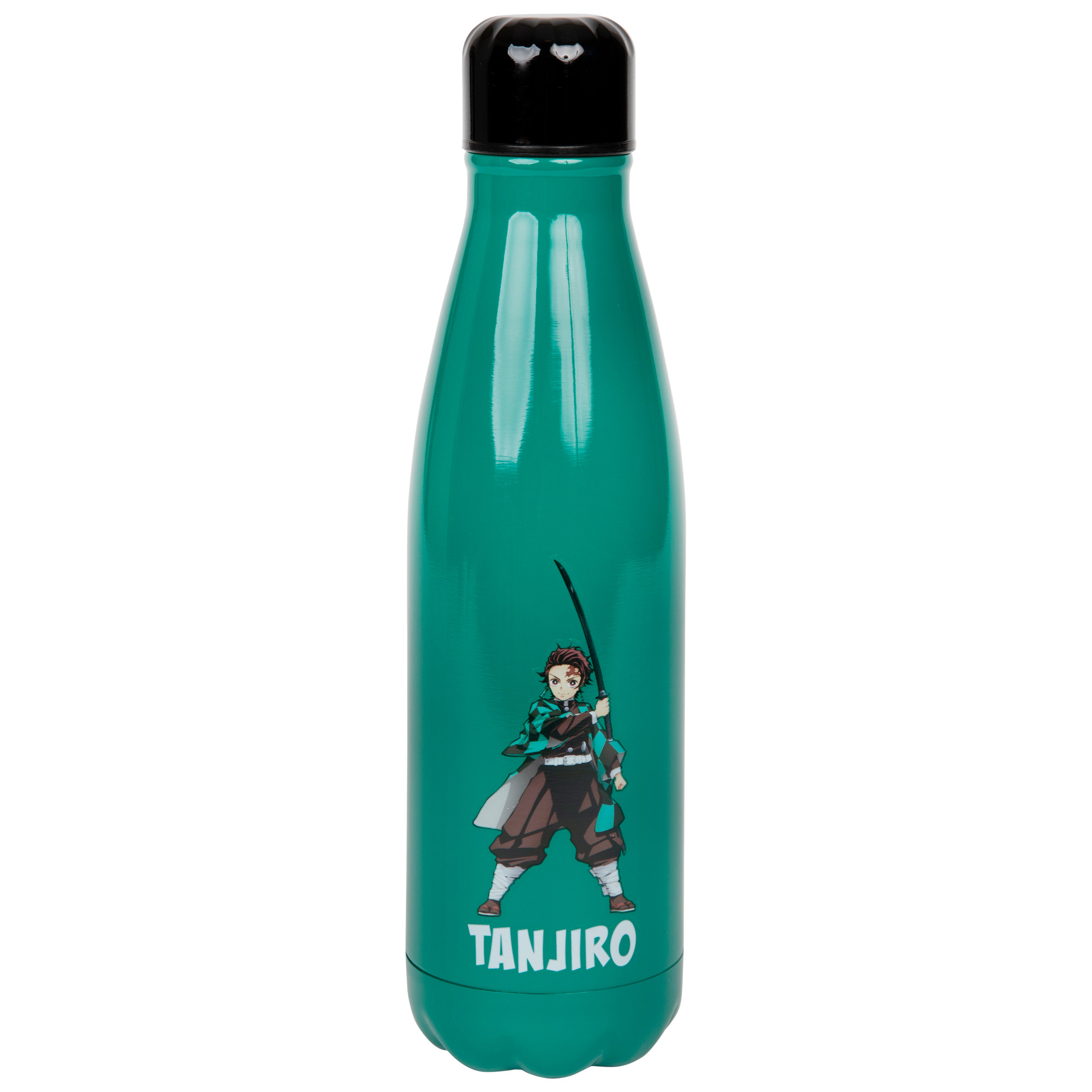 Demon Slayer Tanjiro Vacuum Insulated Thermal Water Bottle, Green