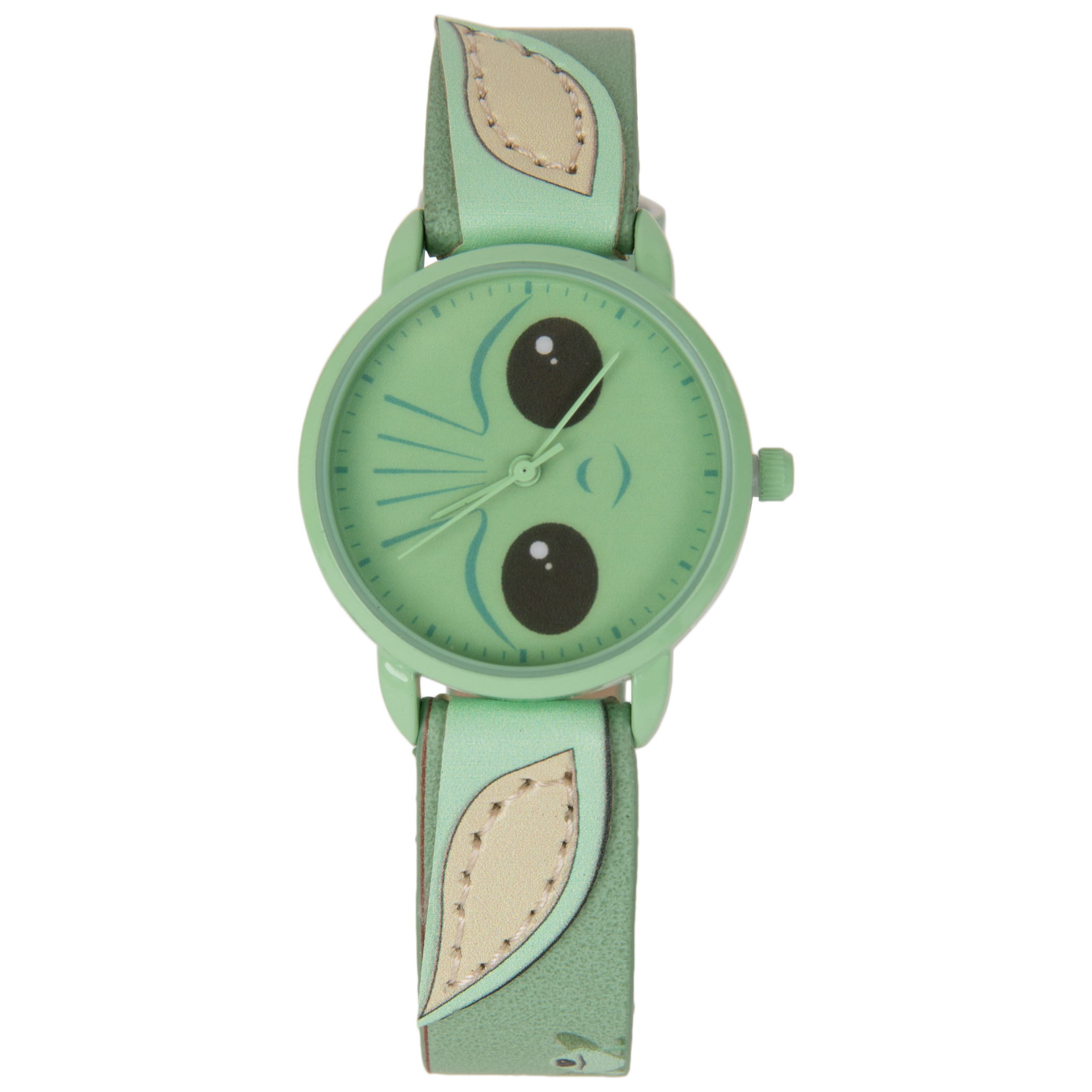 Star Wars The Mandalorian Grogu Character Watch, Green