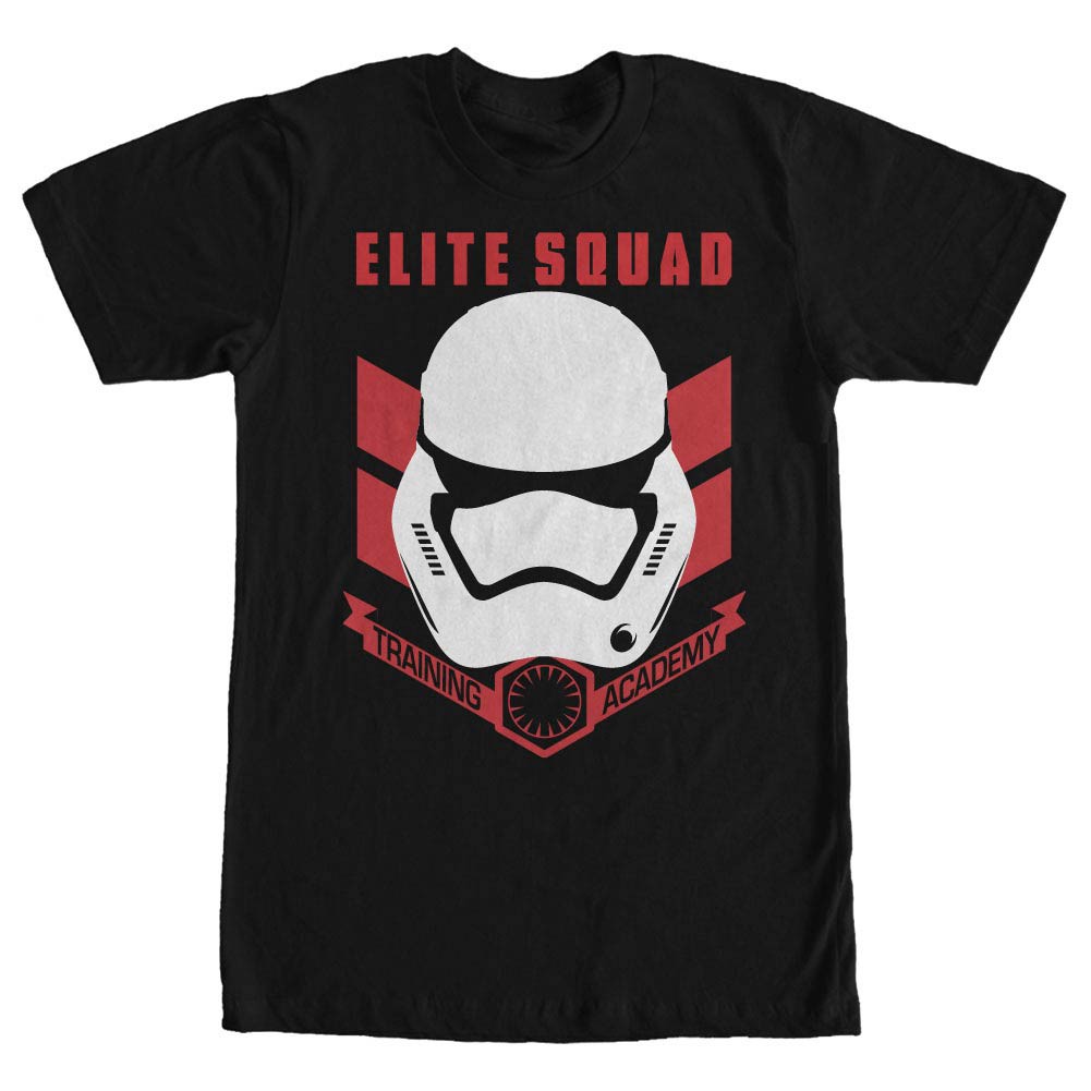 Star Wars Episode 7 Elite Training Black T-Shirt, Black