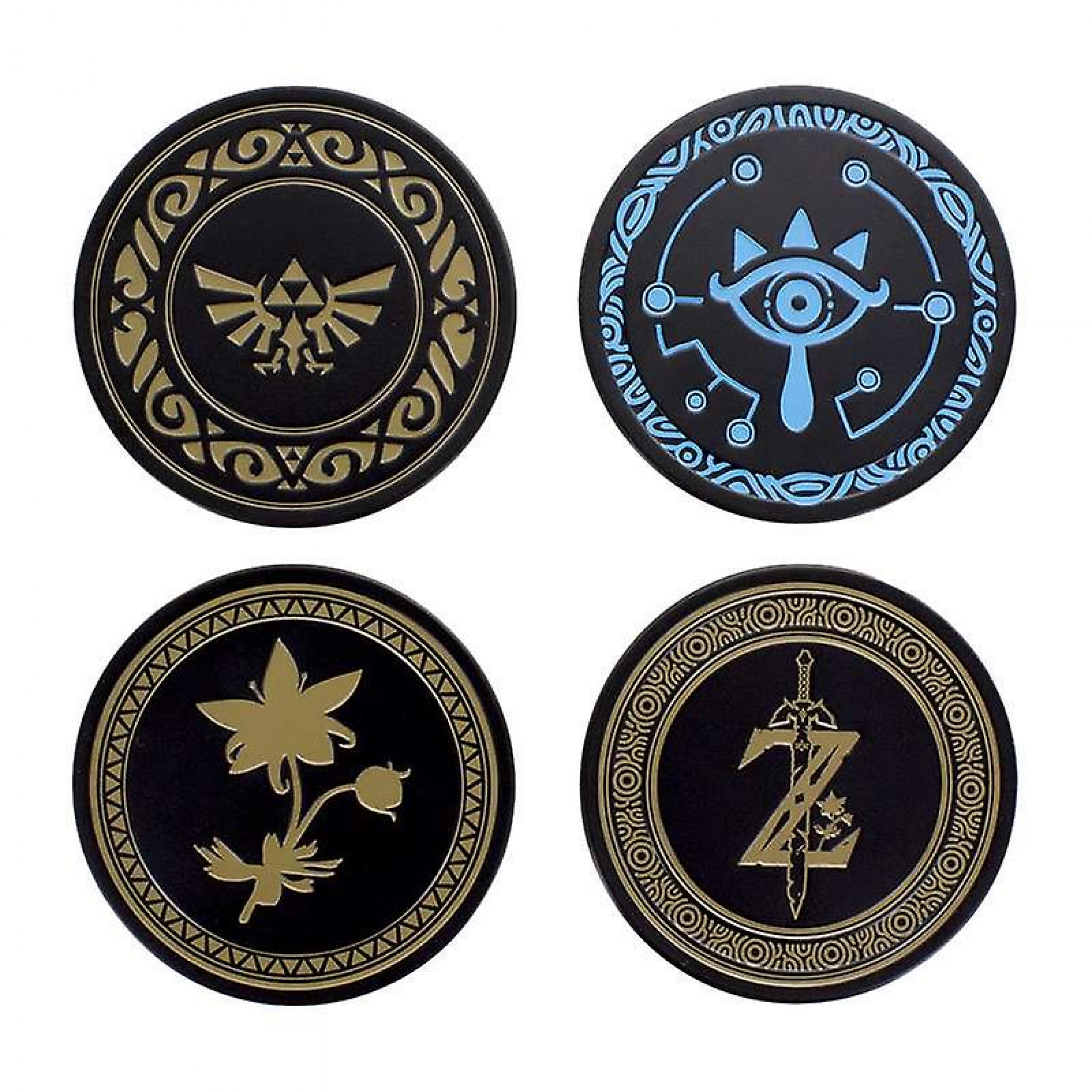 The Legend of Zelda Metal Coasters, Multi-Color