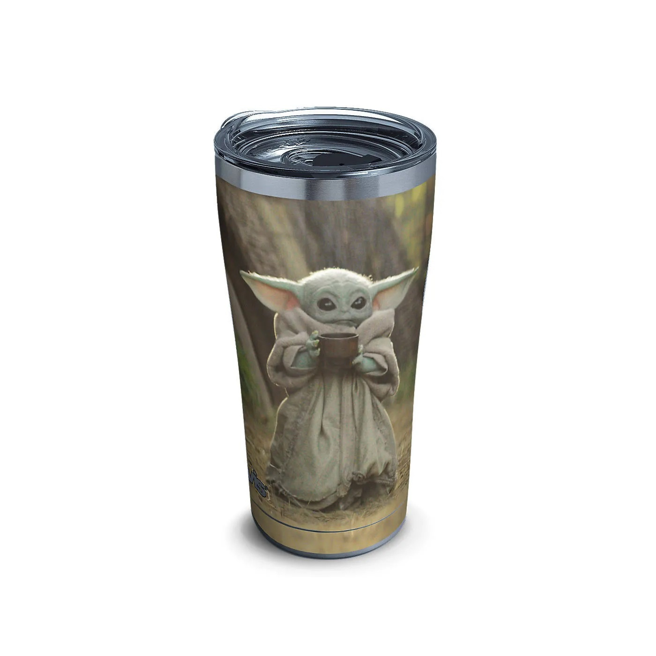 The Mandalorian The Child Sipping Tervis® 20 Ounce Tumbler, Silver