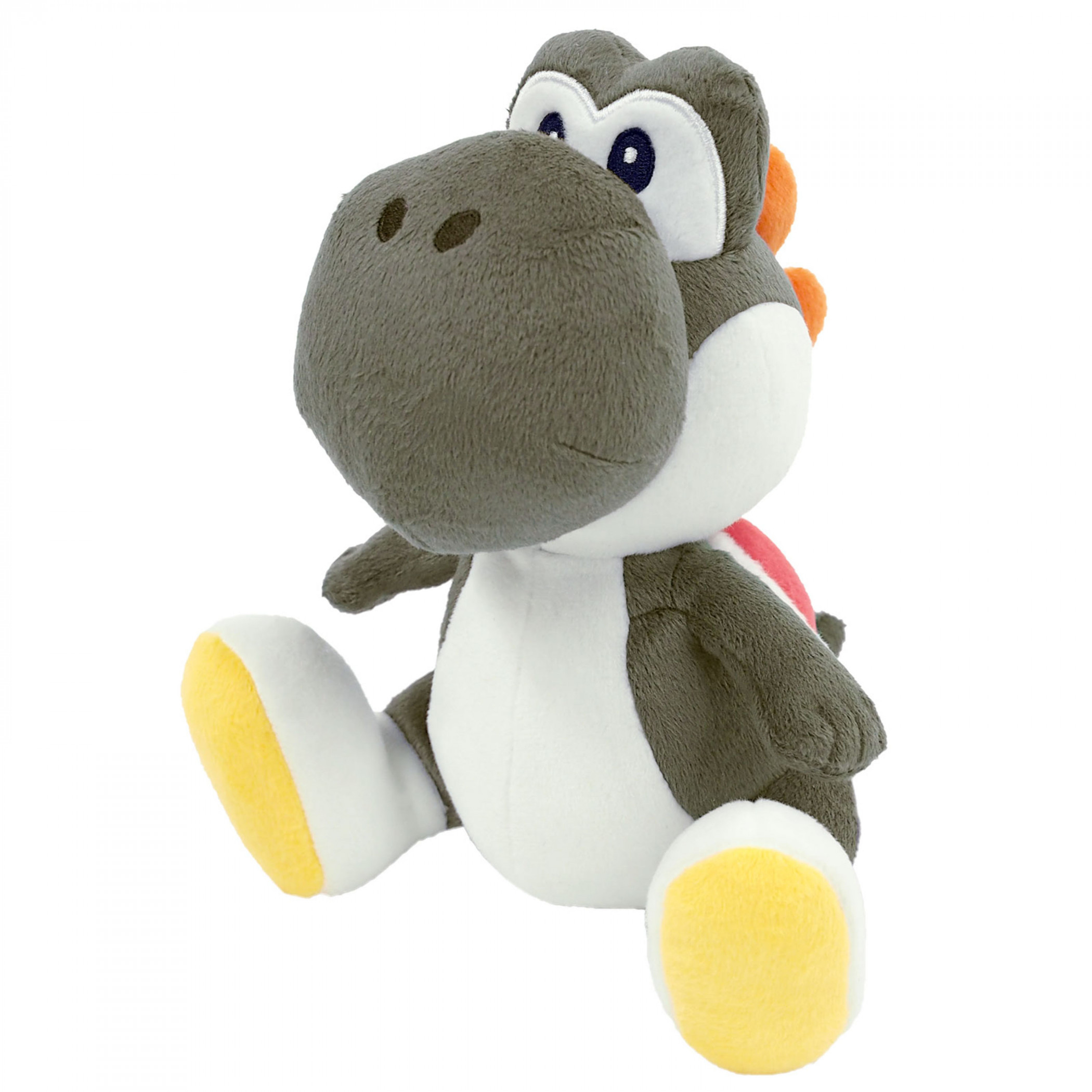 Super Mario Bros. Black Yoshi 8' Plush Toy, Black