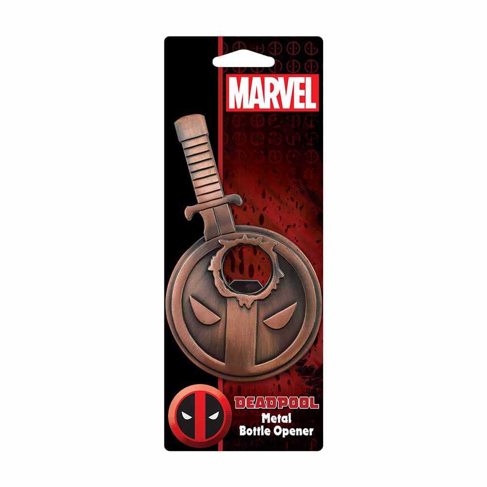 Deadpool Bottle Opener, Silver