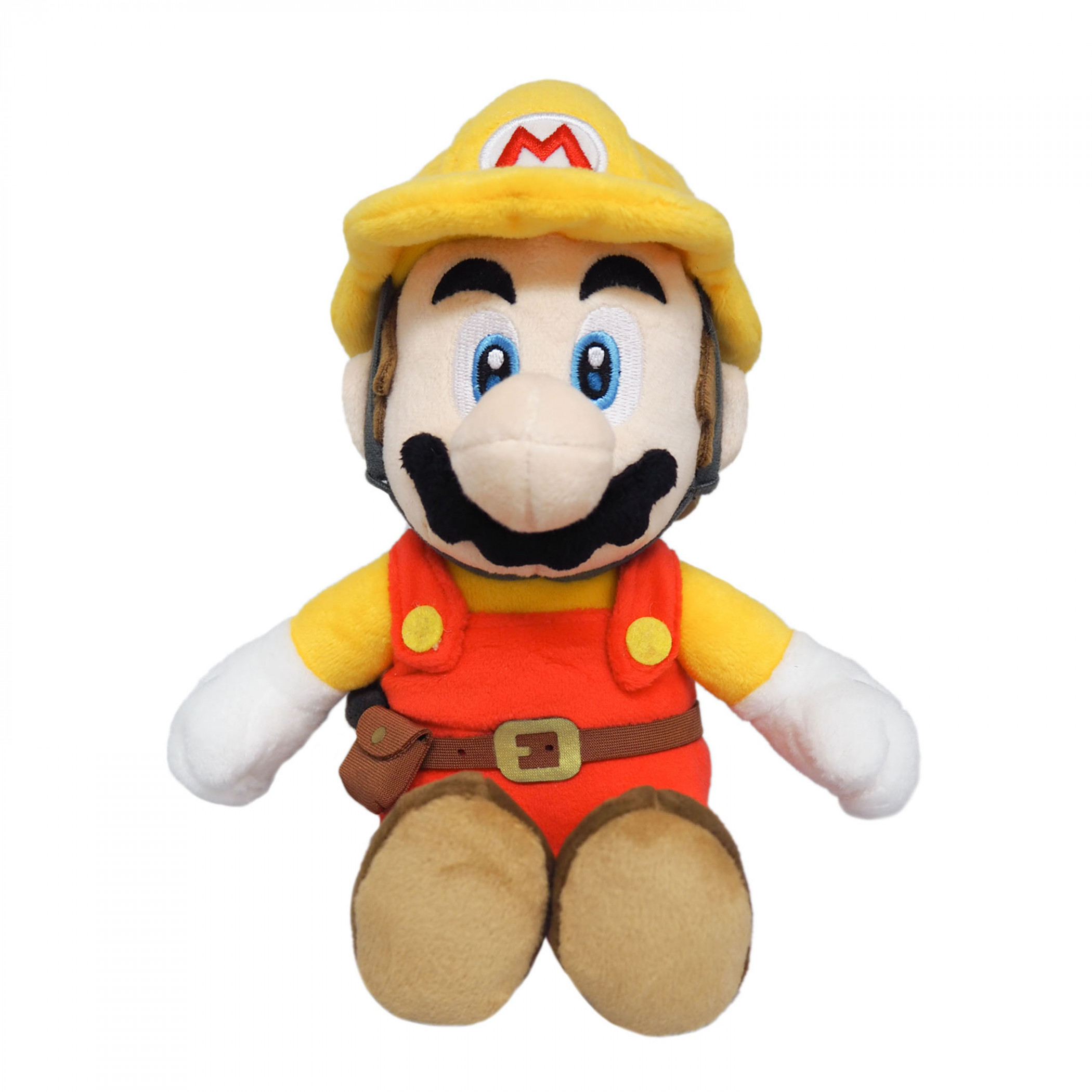 Super Mario Bros. Builder Mario 10' Plush Toy, Multi-Color