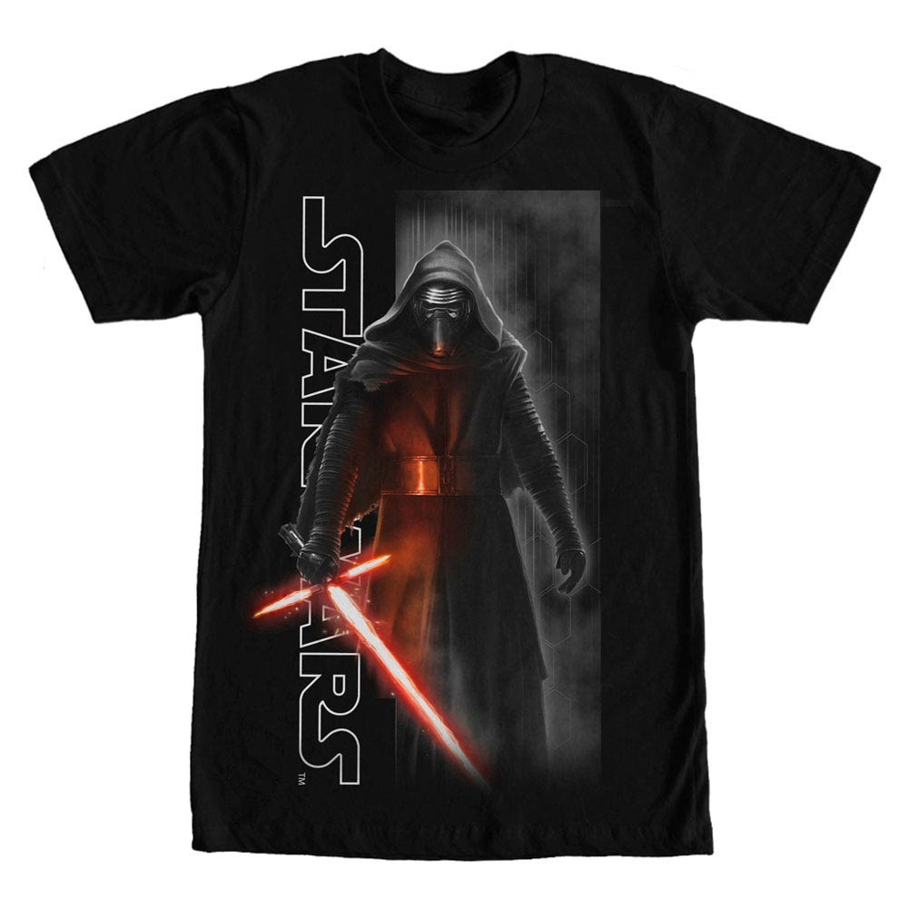 Star Wars Episode 7 Awakened Black T-Shirt, Black