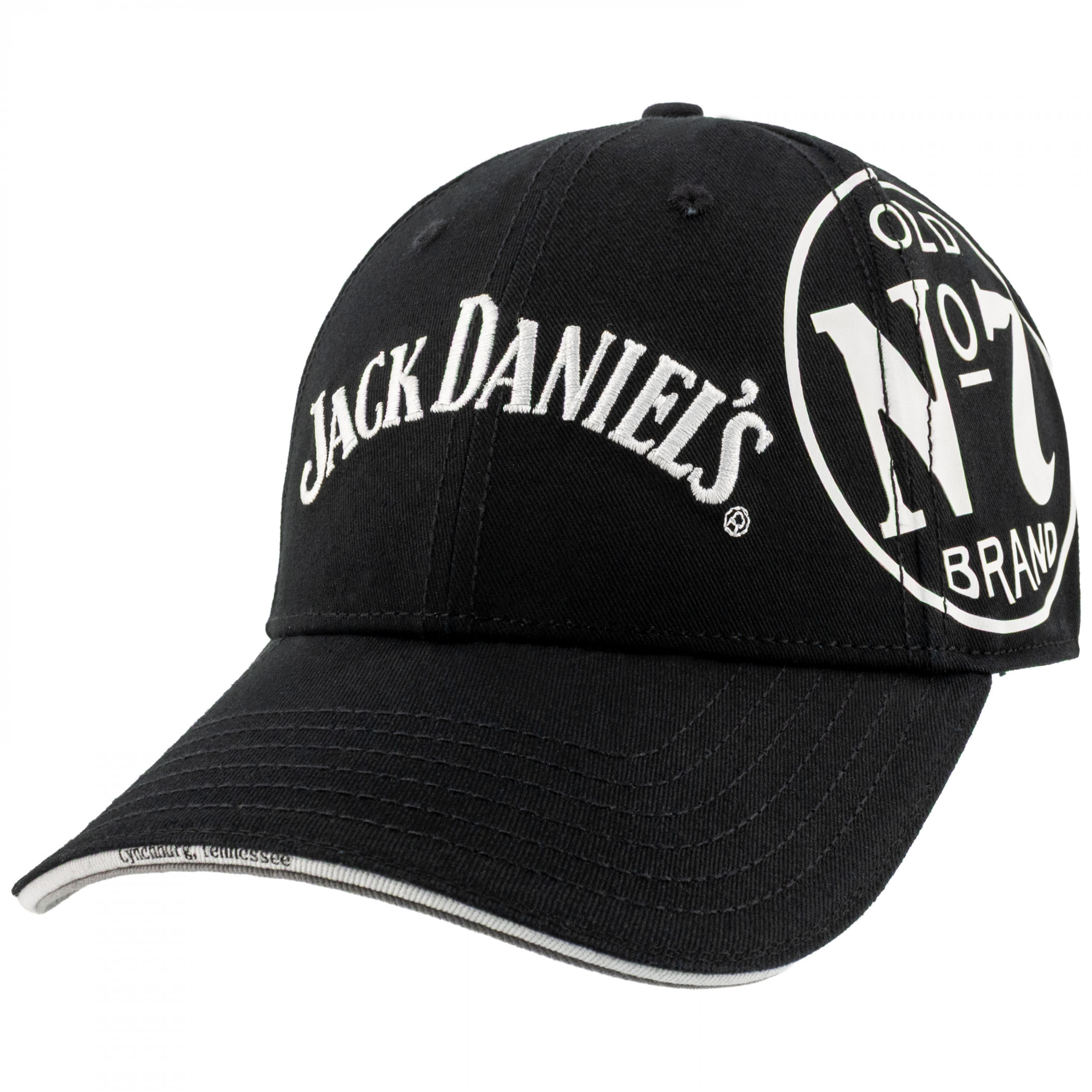 Jack Daniel's Old No. 7 Side Logo Adjustable Black Hat