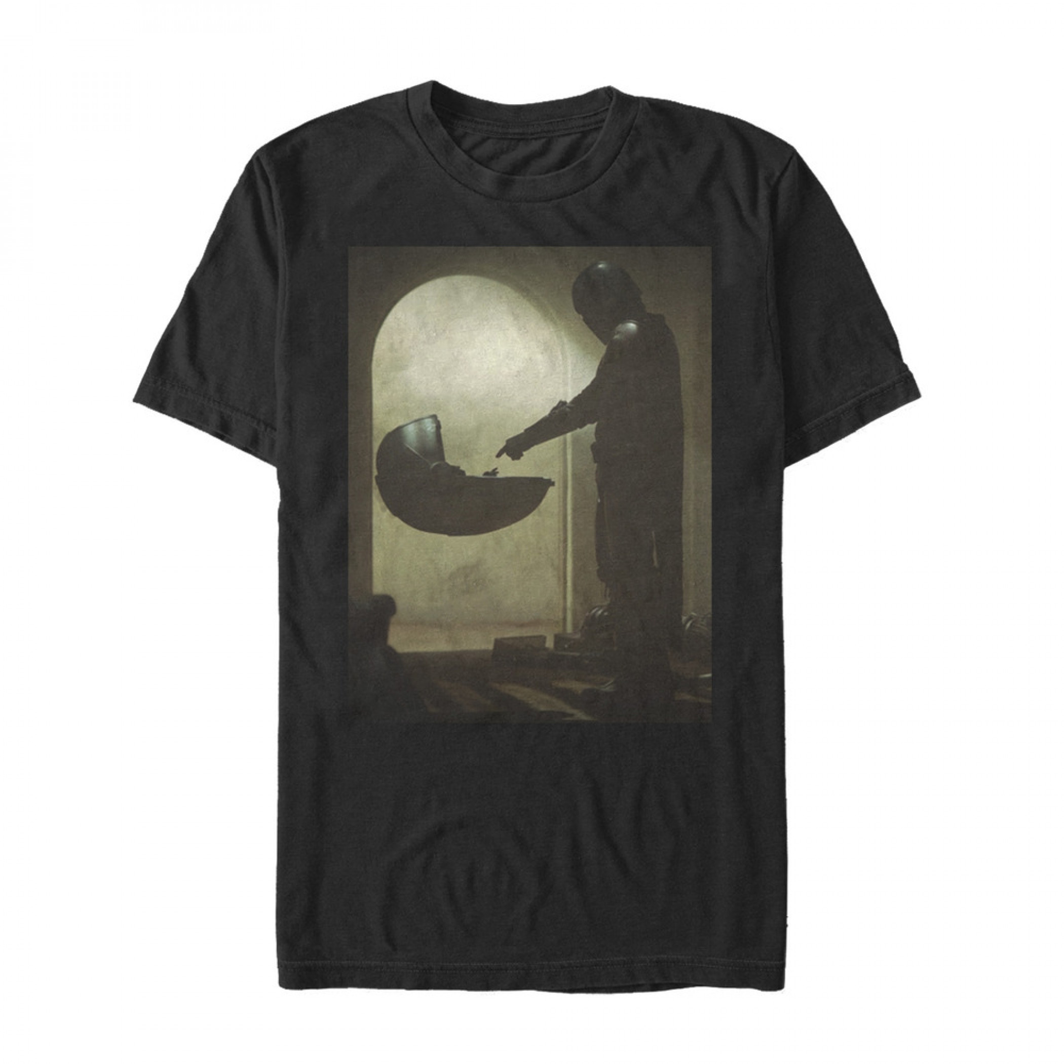 The Mandalorian First Meet Black T-Shirt, Black