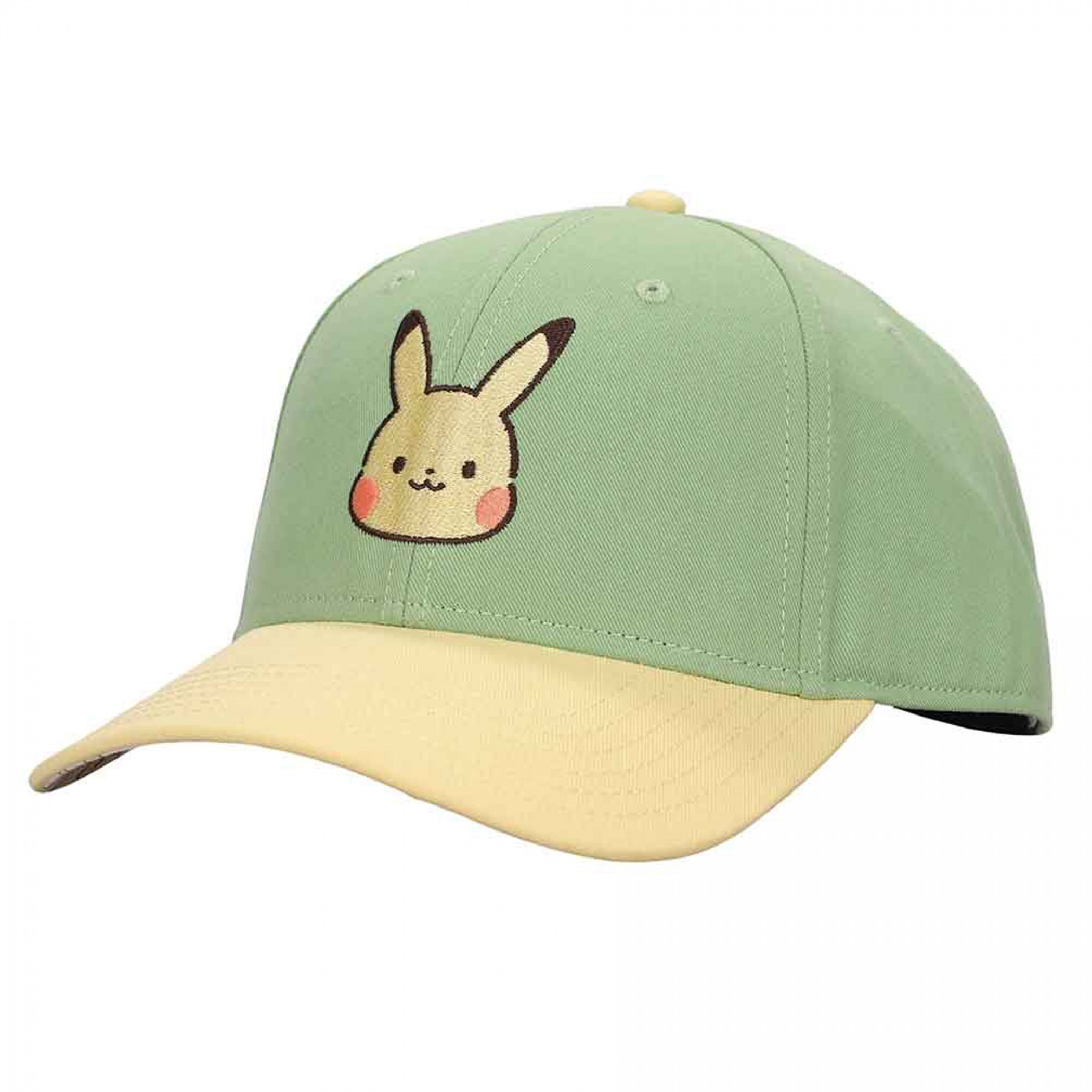 Pokemon Chibi Pikachu Embroidered Adjustable Cap, Multi-Color