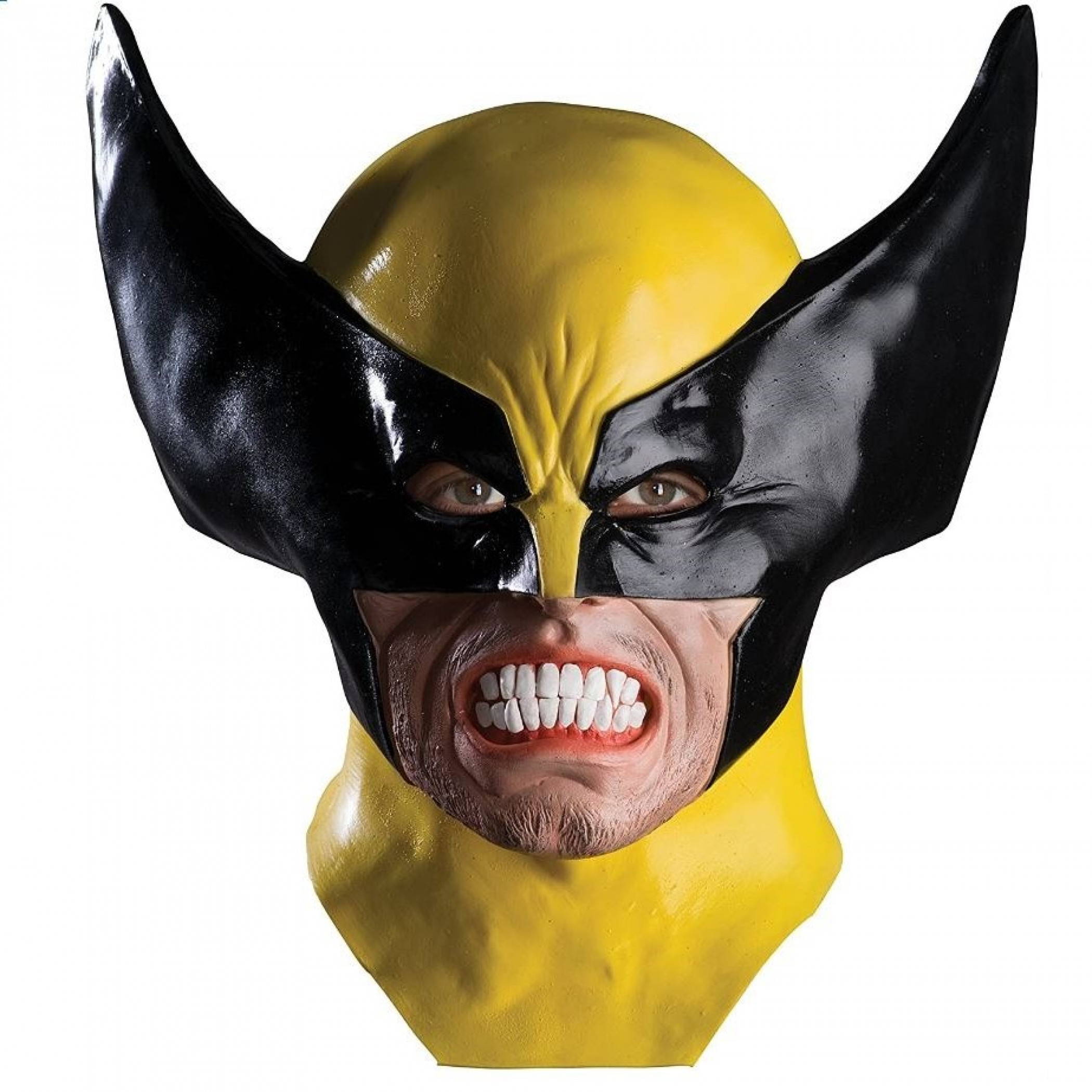 Wolverine Deluxe Latex Mask, Yellow