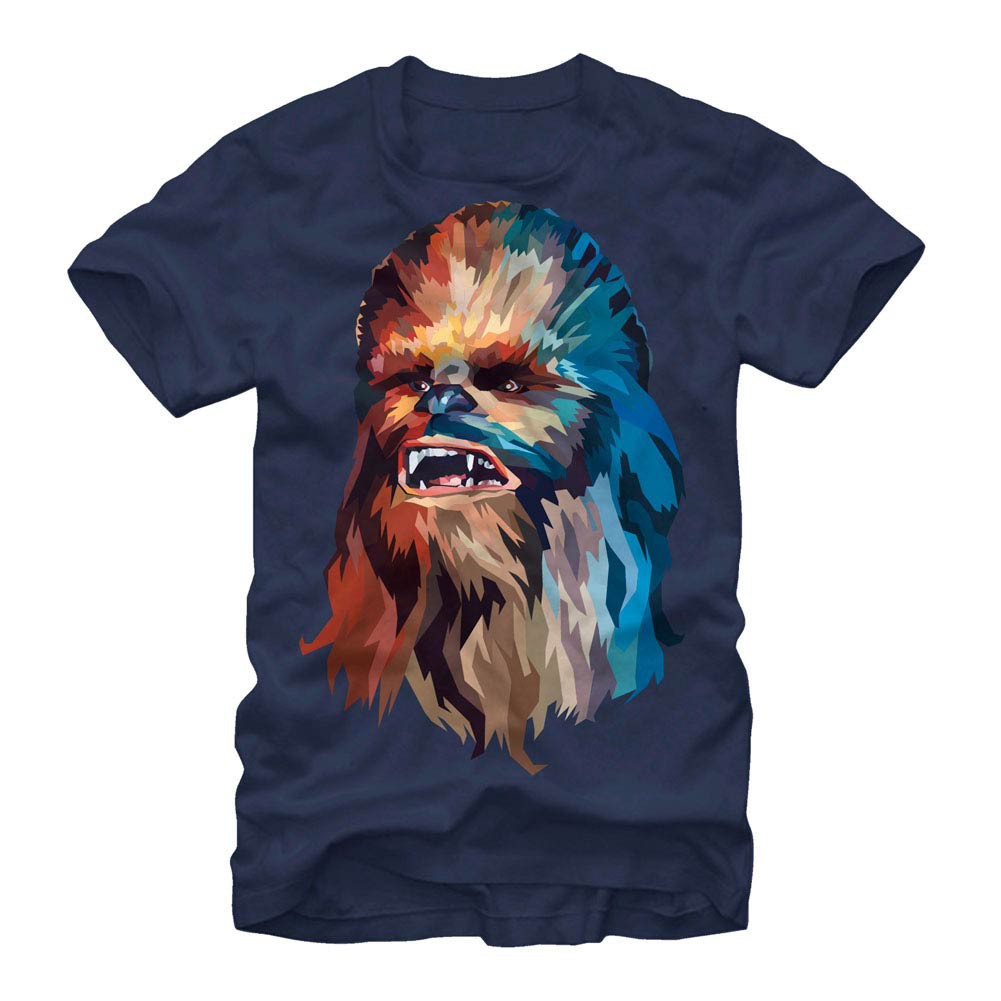 Star Wars Poly Chewy Blue T-Shirt, Blue