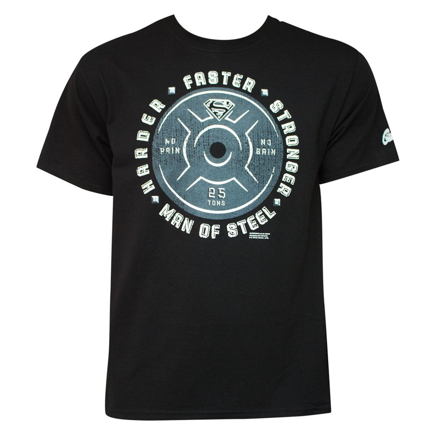 Superman: Heavyweight T-Shirt, Black