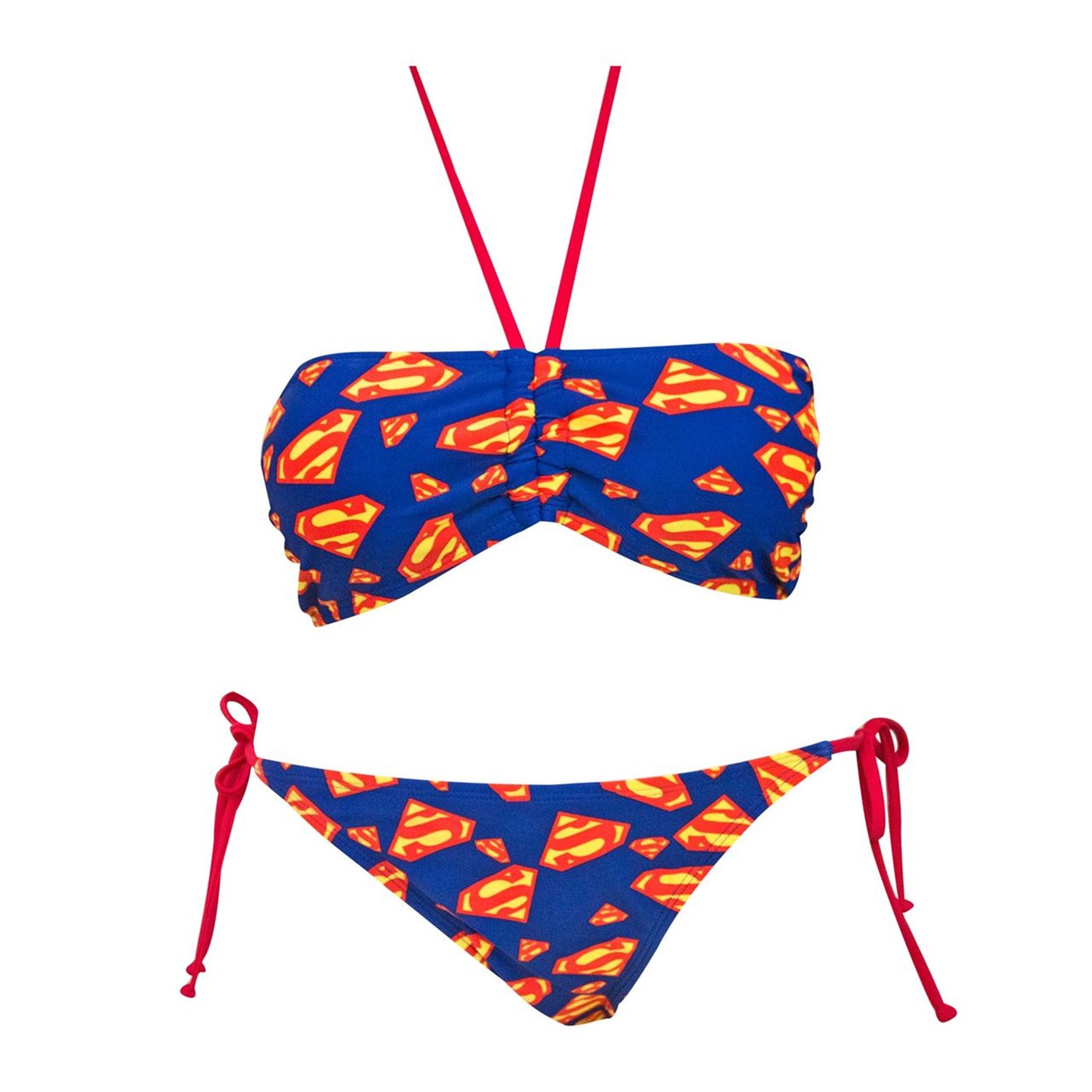 SUPERMAN ALL OVER PRINT BIKINI, Blue