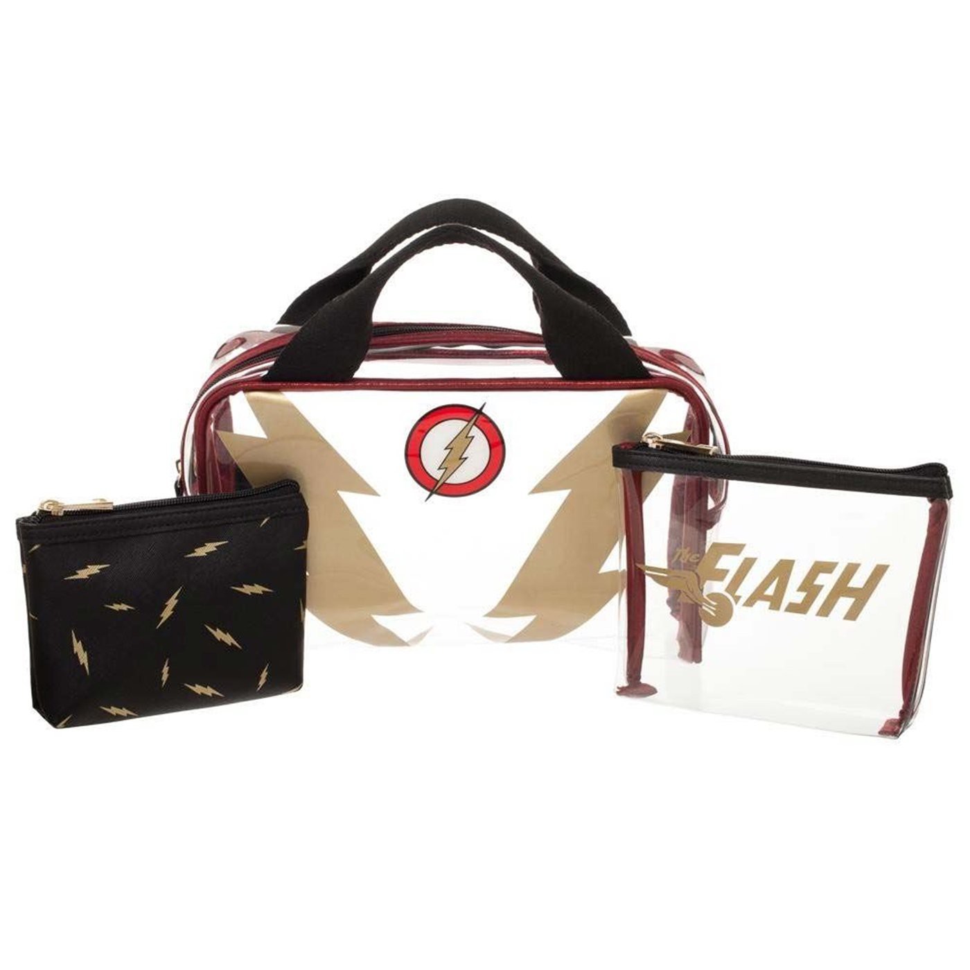 Flash 3 Piece Travel Set, Clear