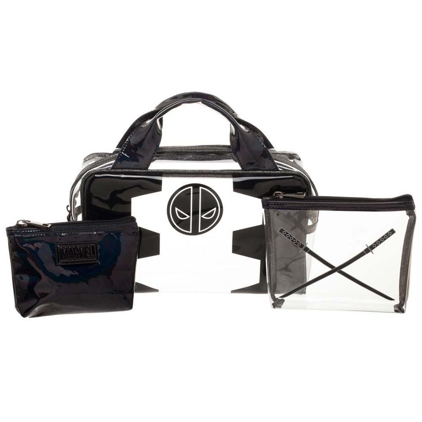 Deadpool 3 piece travel set, Black