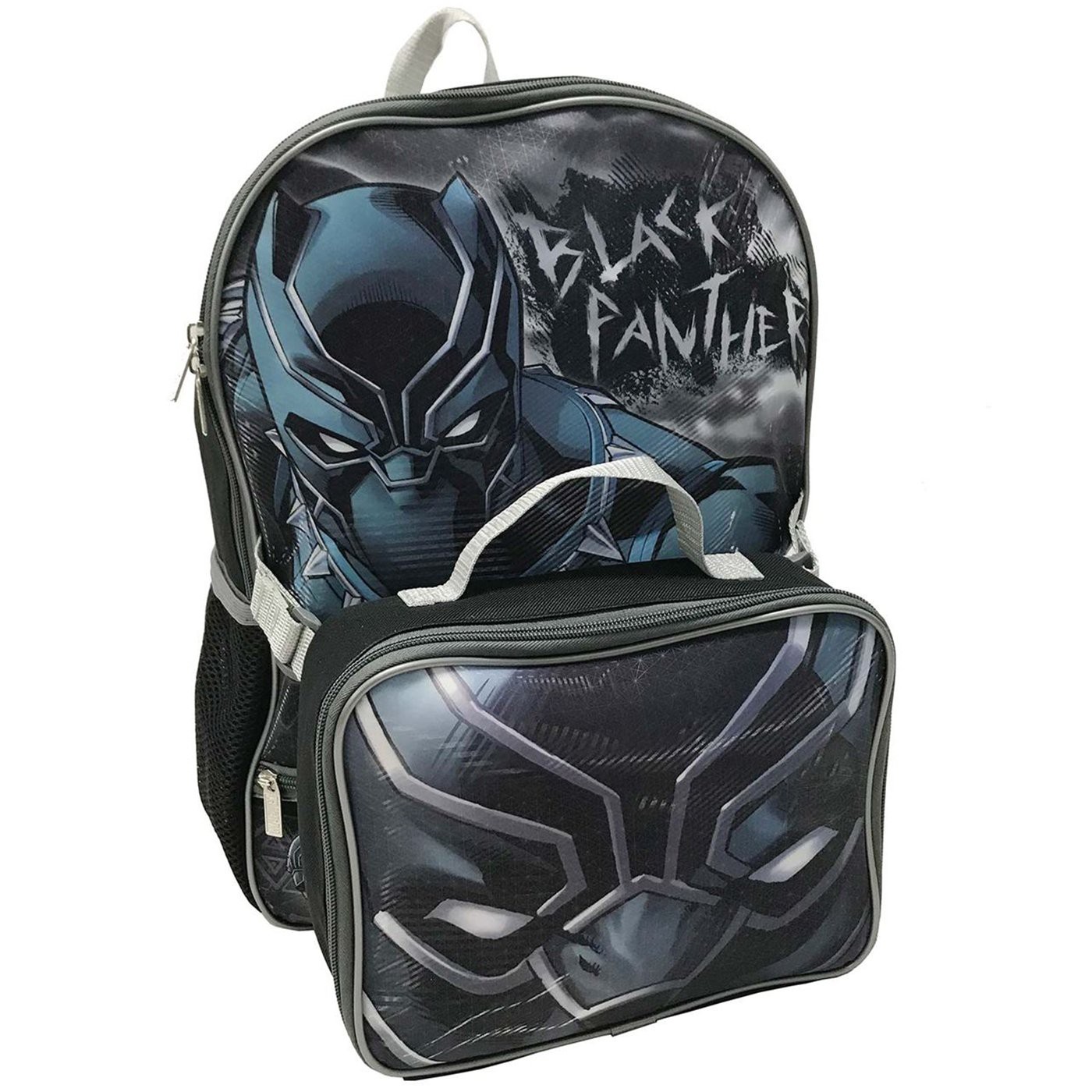Black Panther Backpack and Lunchbox, Black