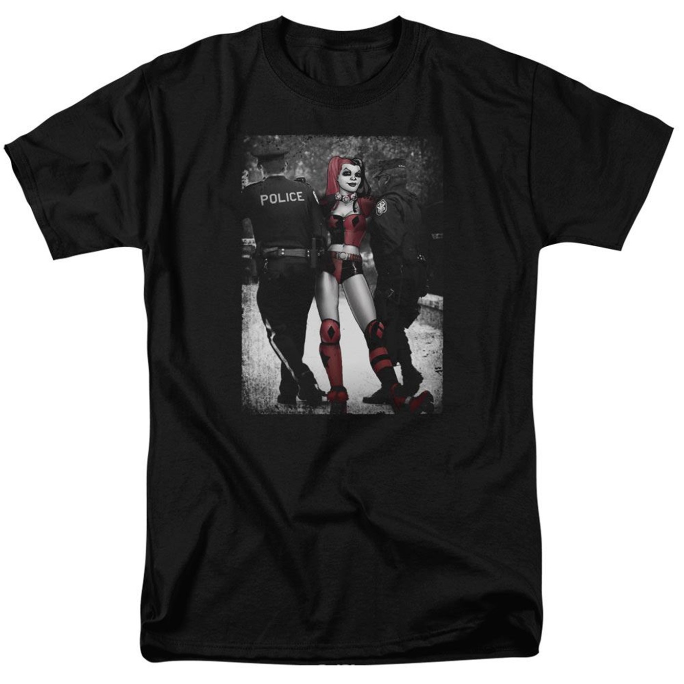 Harley Quinn and the Police Men's T-shirt