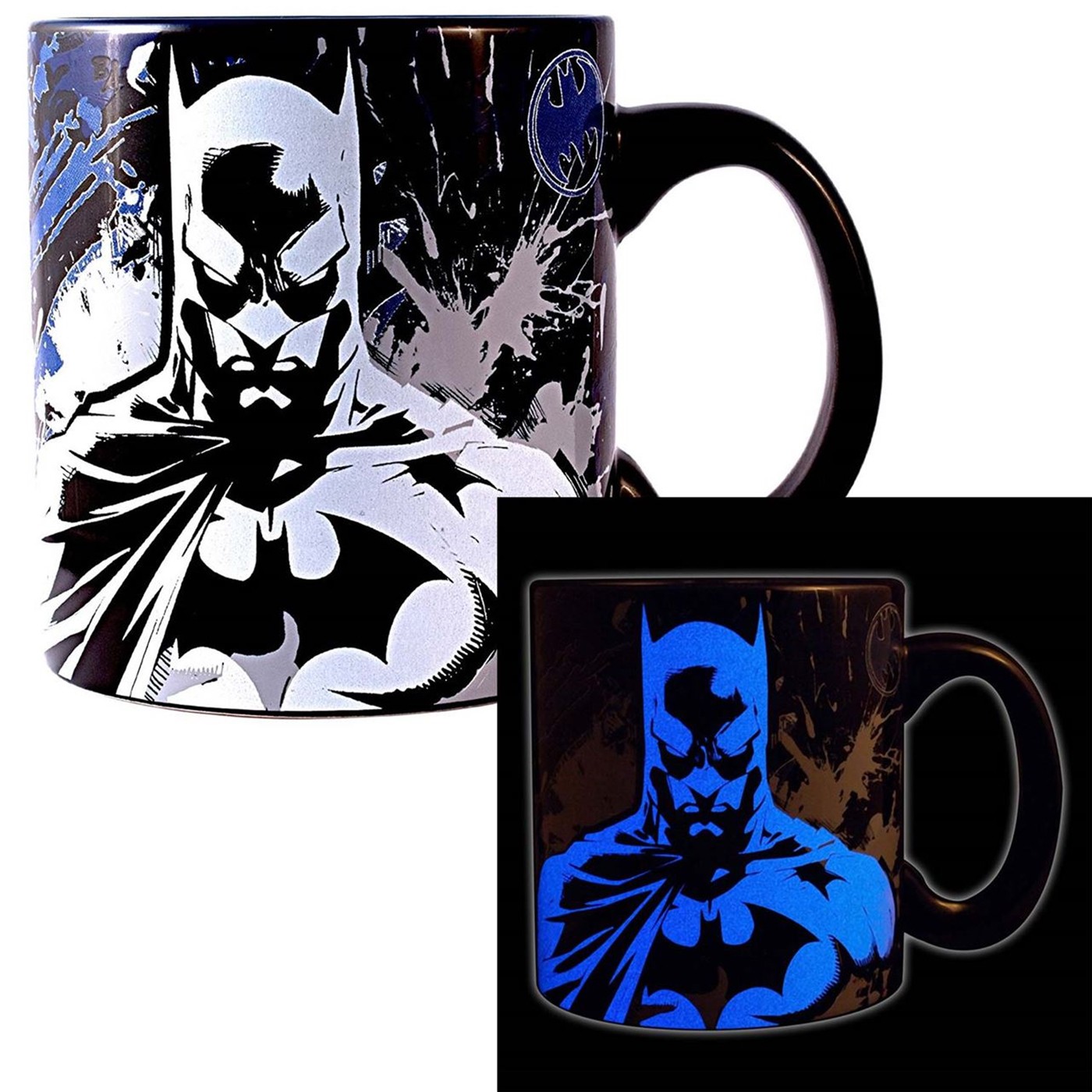 Batman Glow In The Dark 20 Ounce Mug, Black