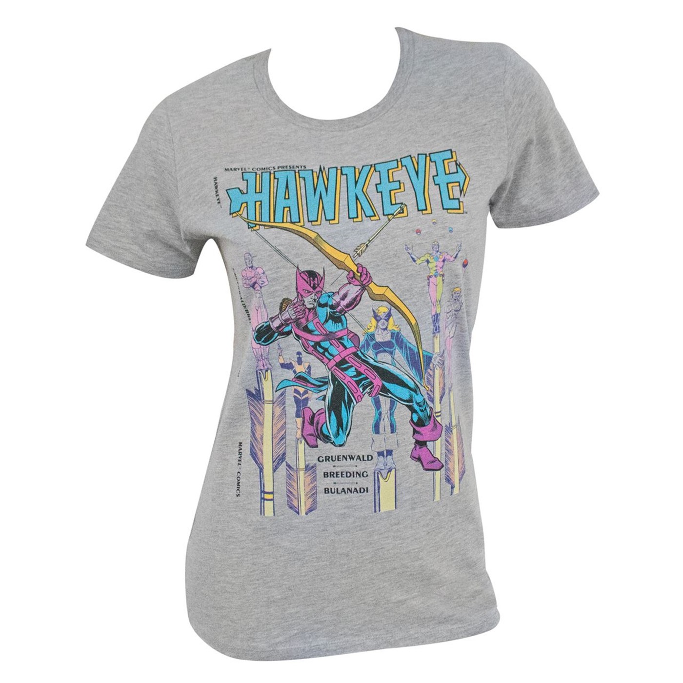 Hawkeye Cover Women's T-Shirt, Grey