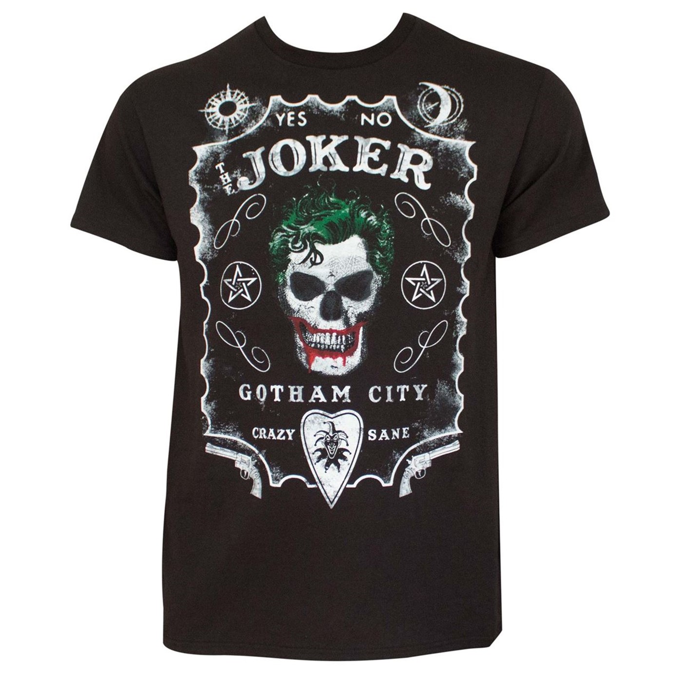 Joker Ouija Board Men's T-Shirt, Black