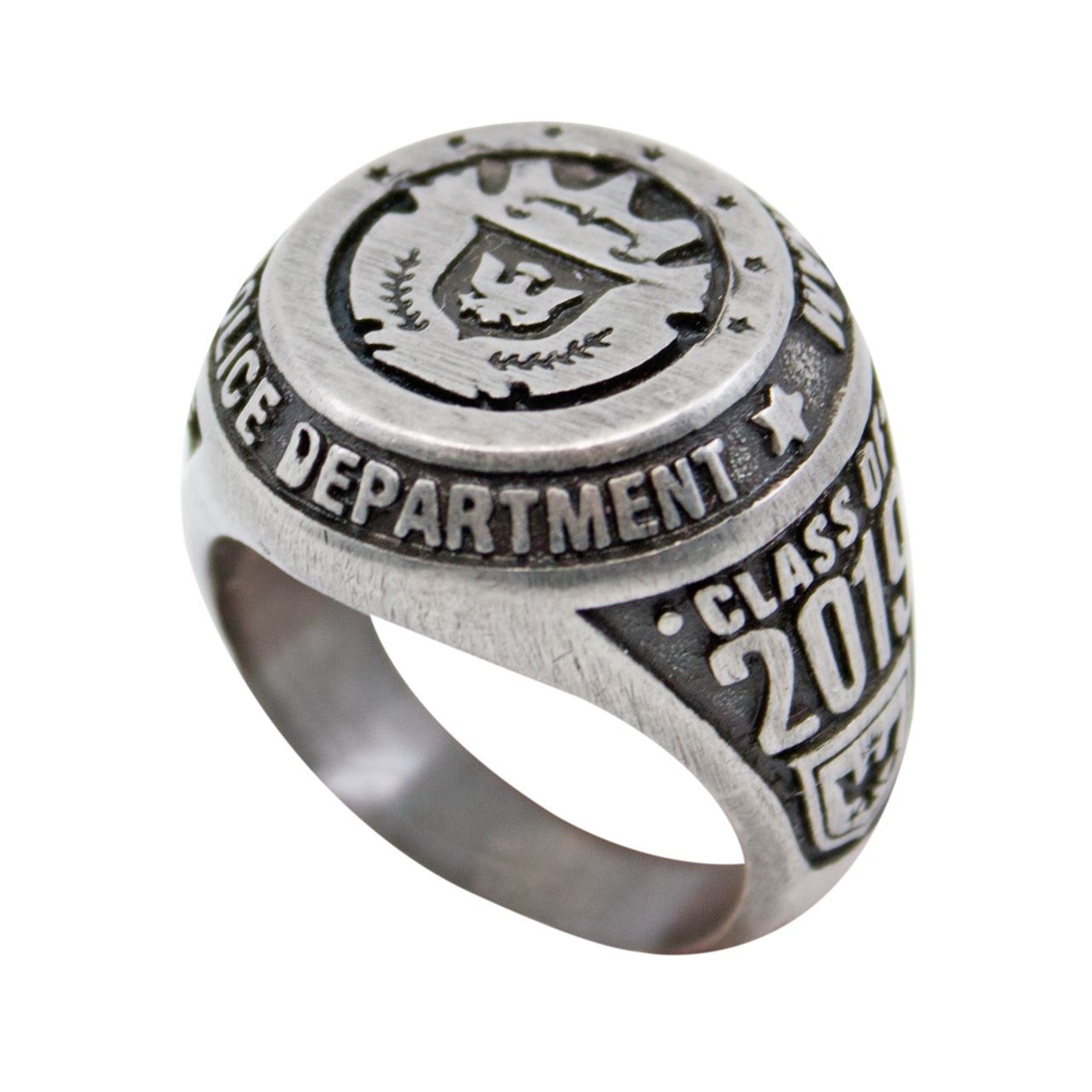 Batman Gotham Police Department Class Ring, Silver