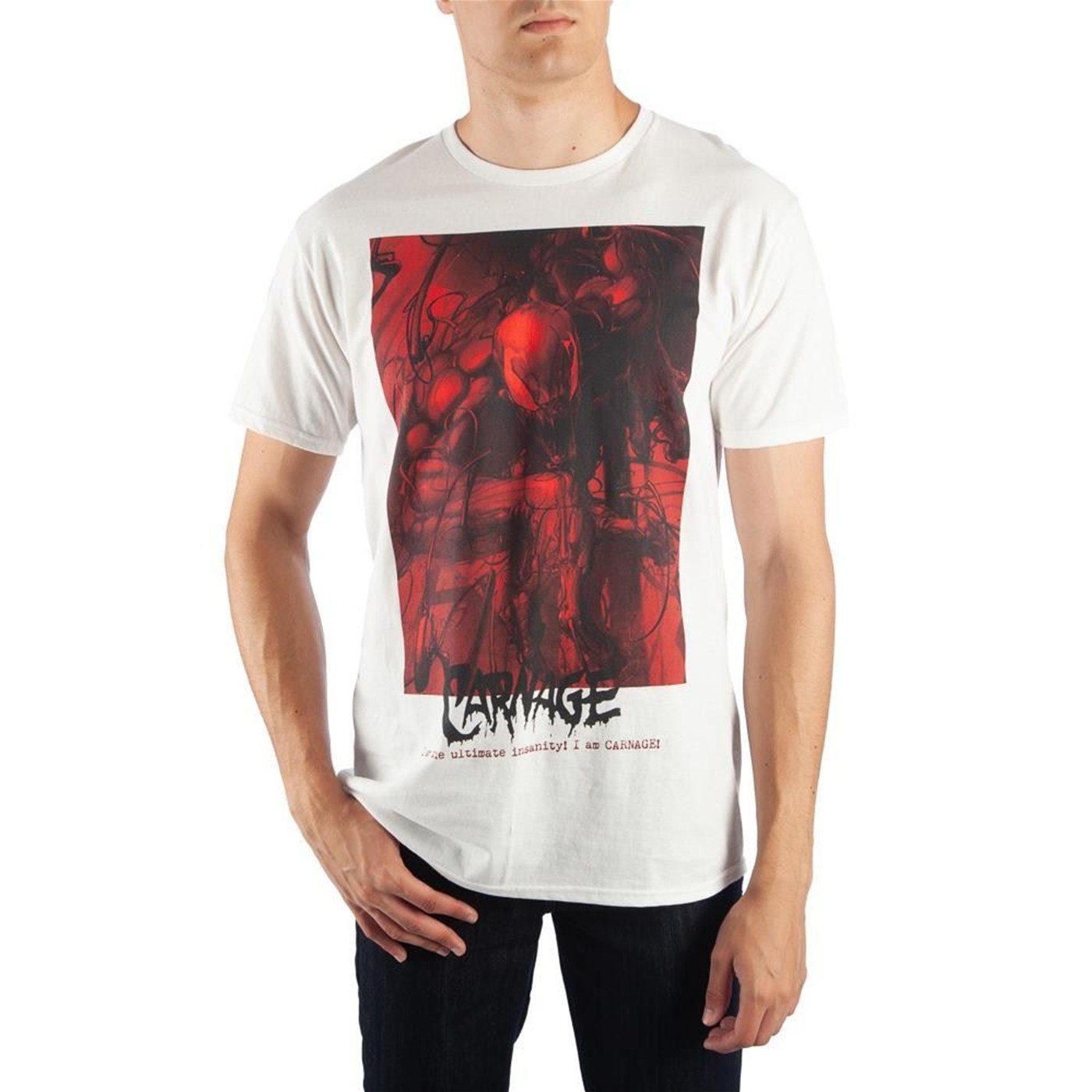 Carnage Ultimate Insanity Men's T-Shirt, White